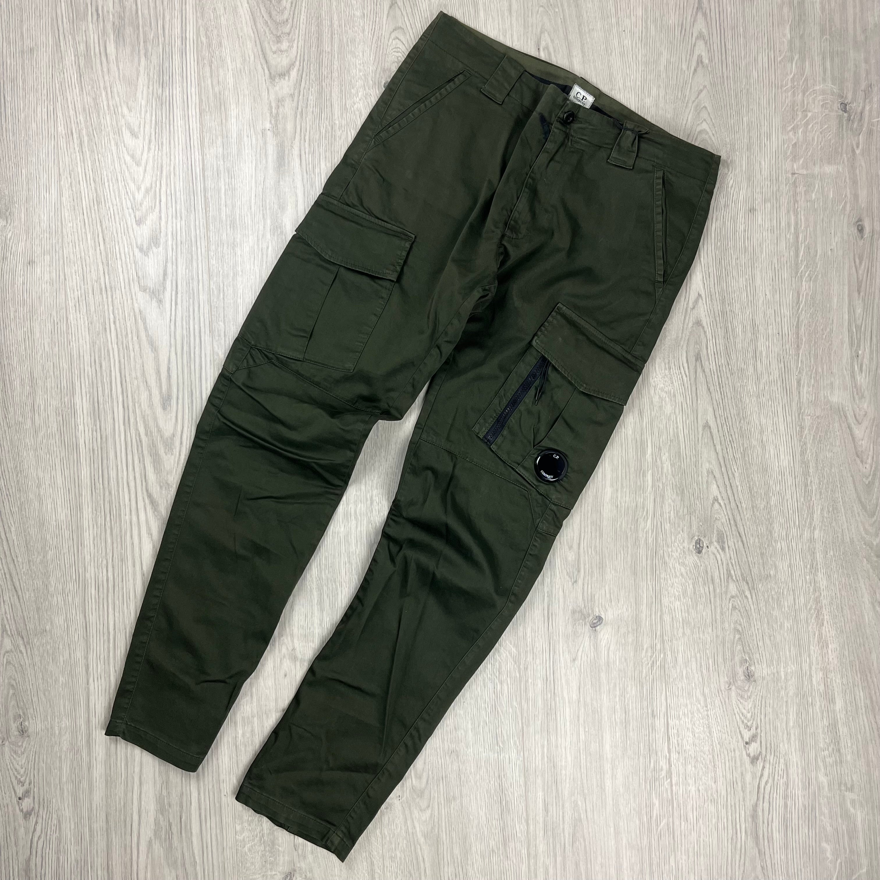 CP Company Cargo Trousers - Ivy Green