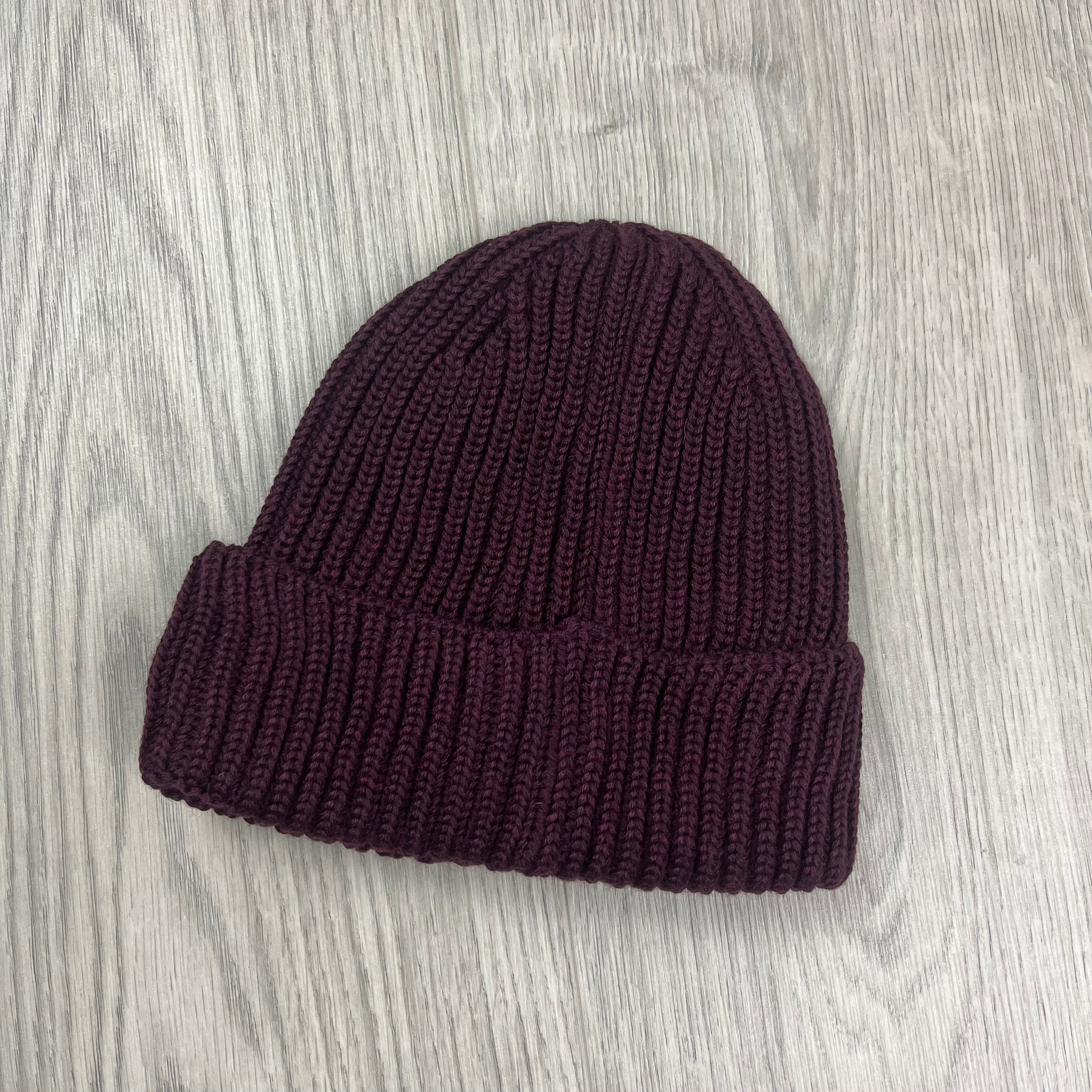 CP Company Goggle Beanie - Purple