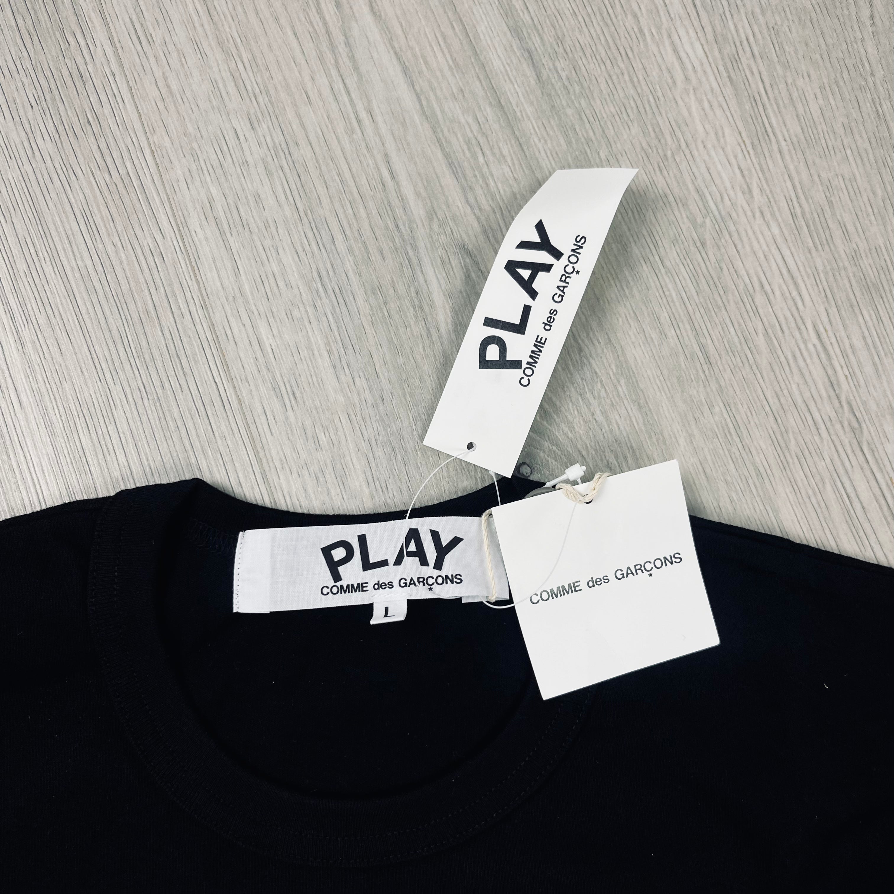 Comme des Garçons PLAY T-Shirt - Black