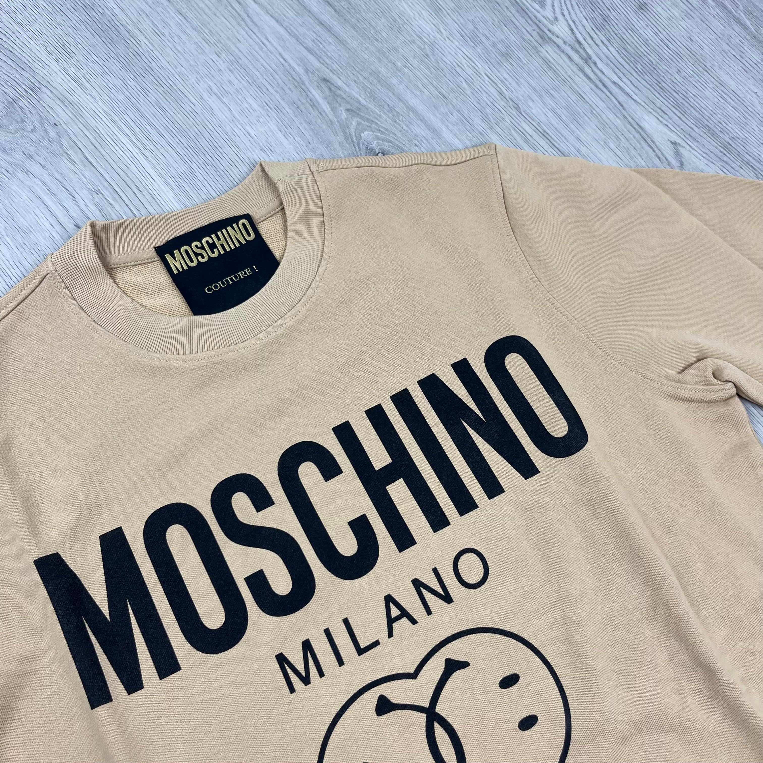 Moschino Smiley Sweatshirt - Beige