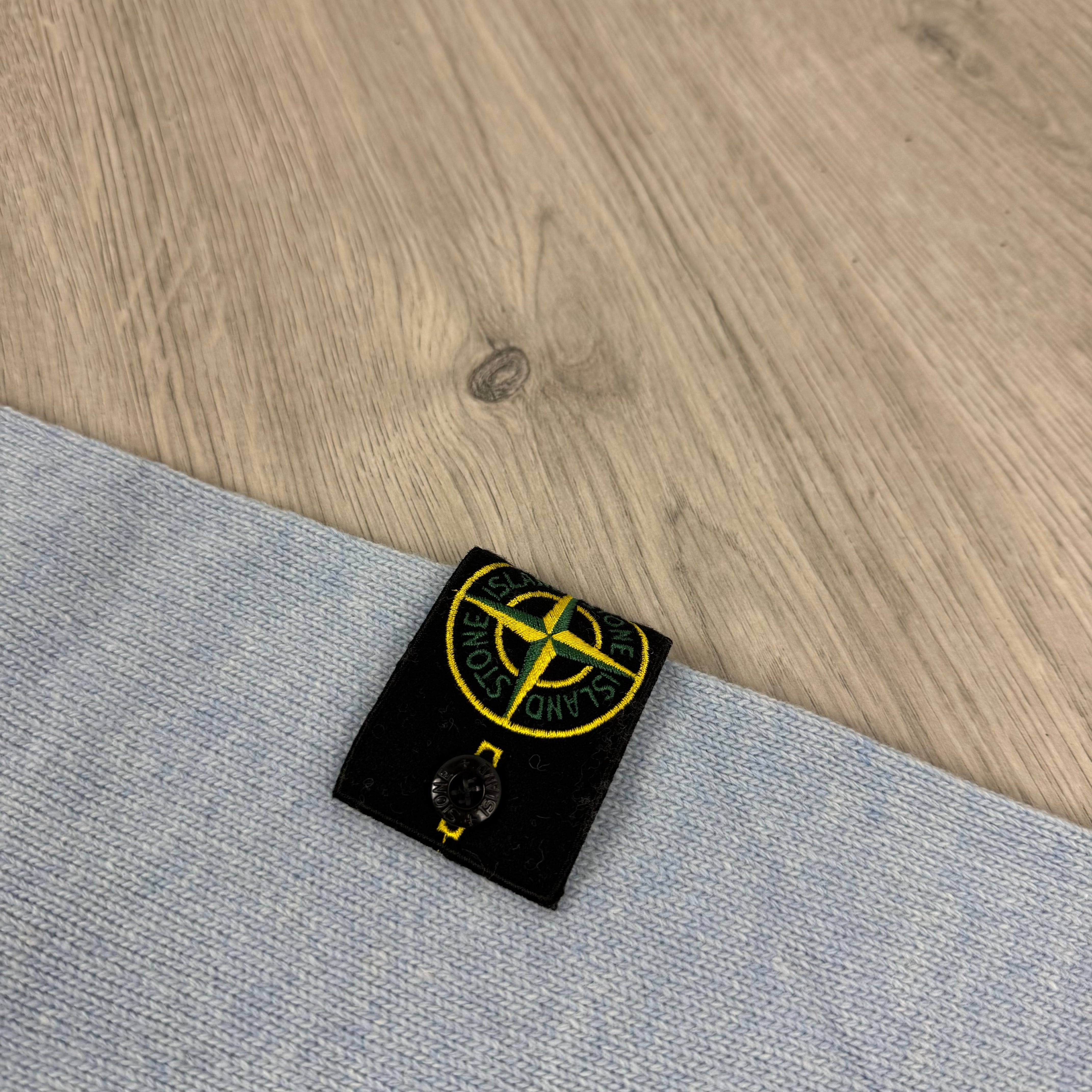 Stone Island Knit Sweatshirt - Sky Blue