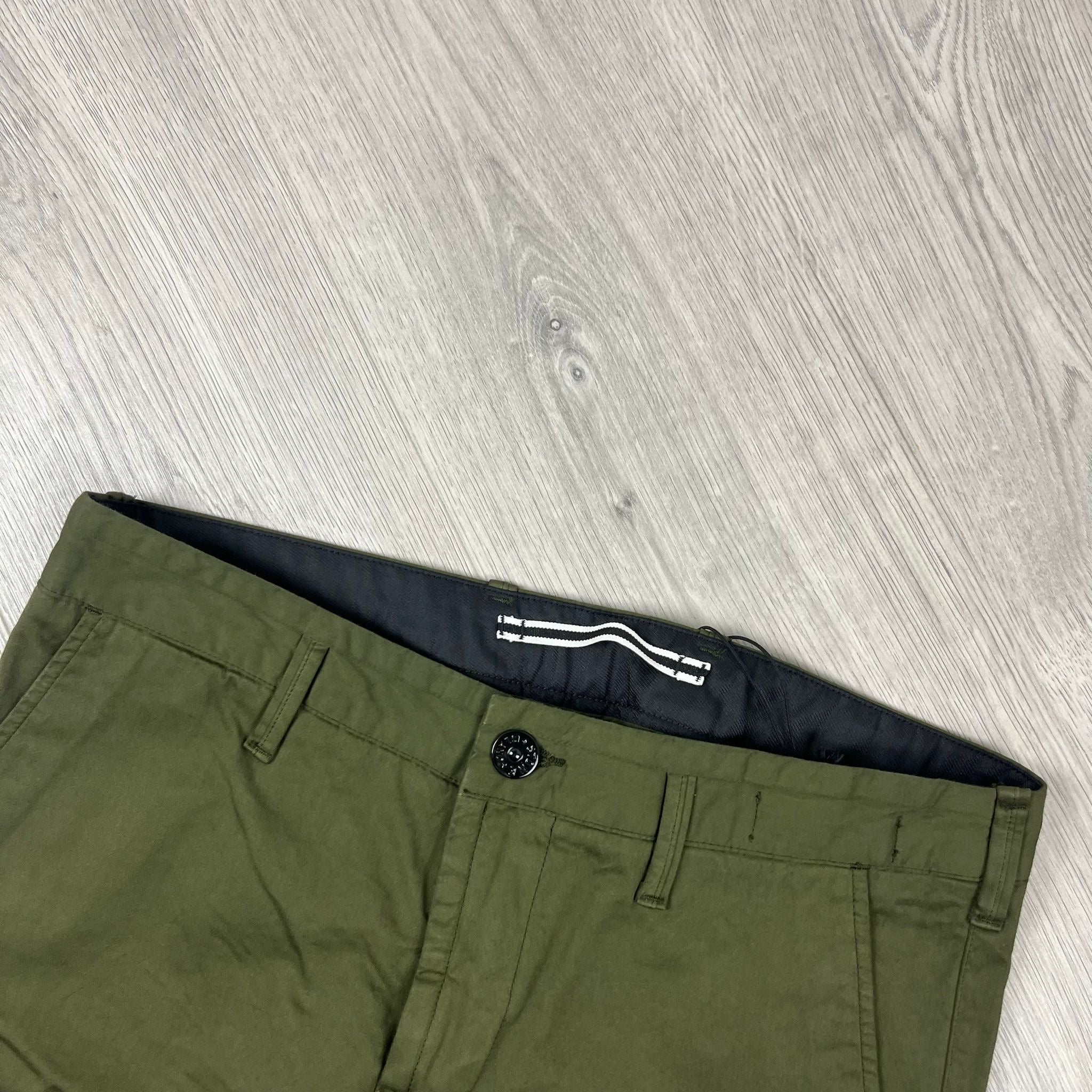 Stone Island Cargo Trousers - Olive