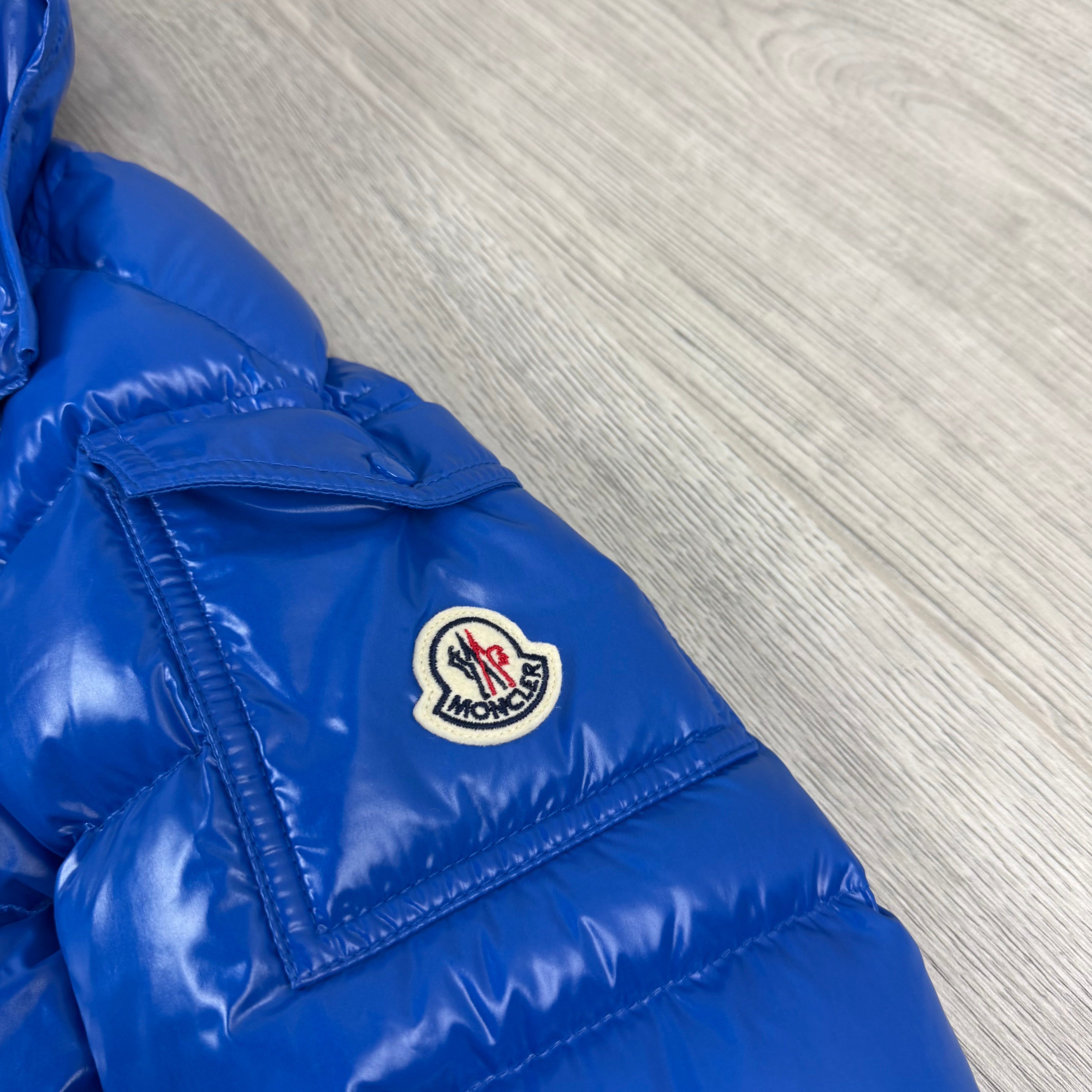 Moncler Junior Maya Coat - Electric Blue