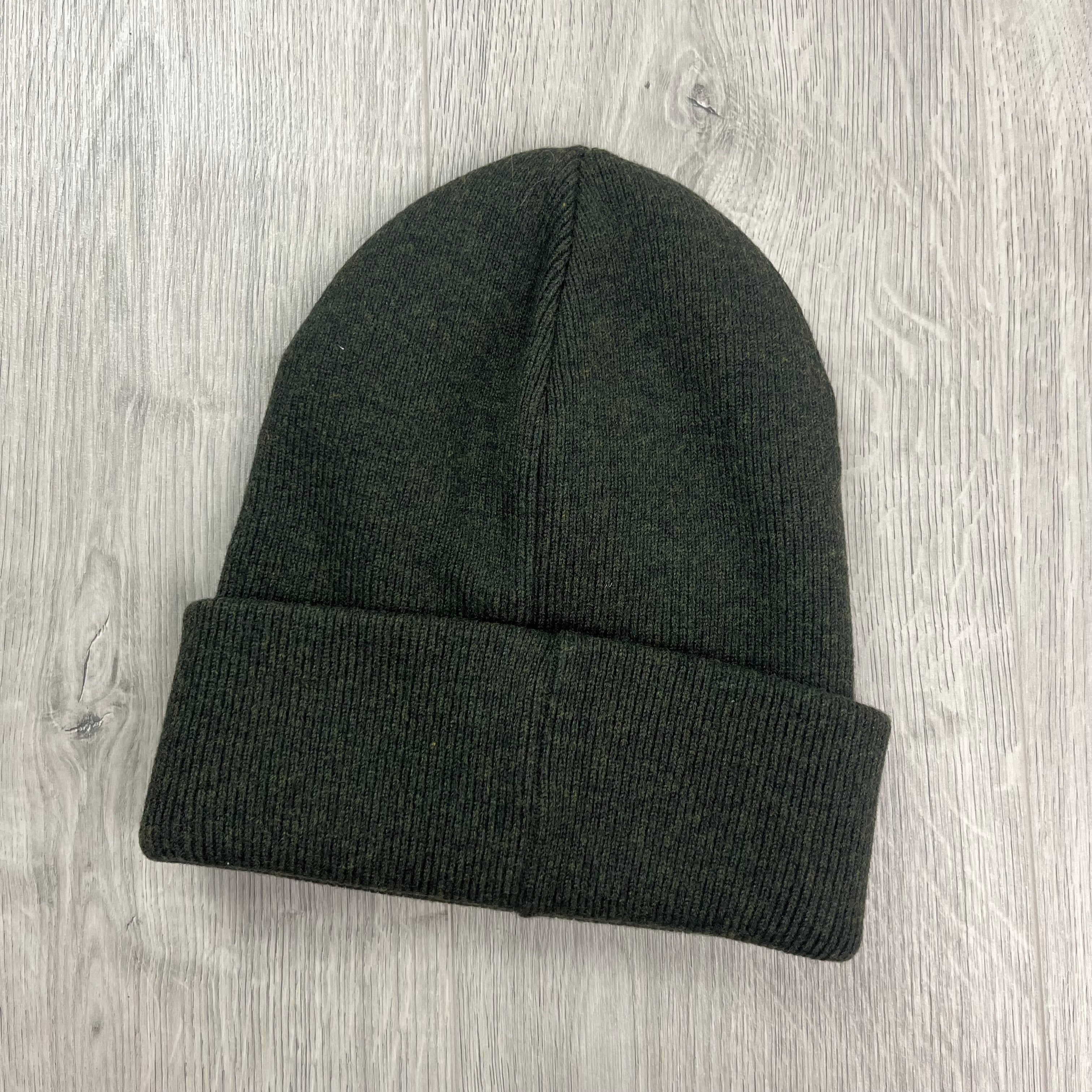 DSQUARED2 wool beanie in Khaki. On sale at Open Attire.