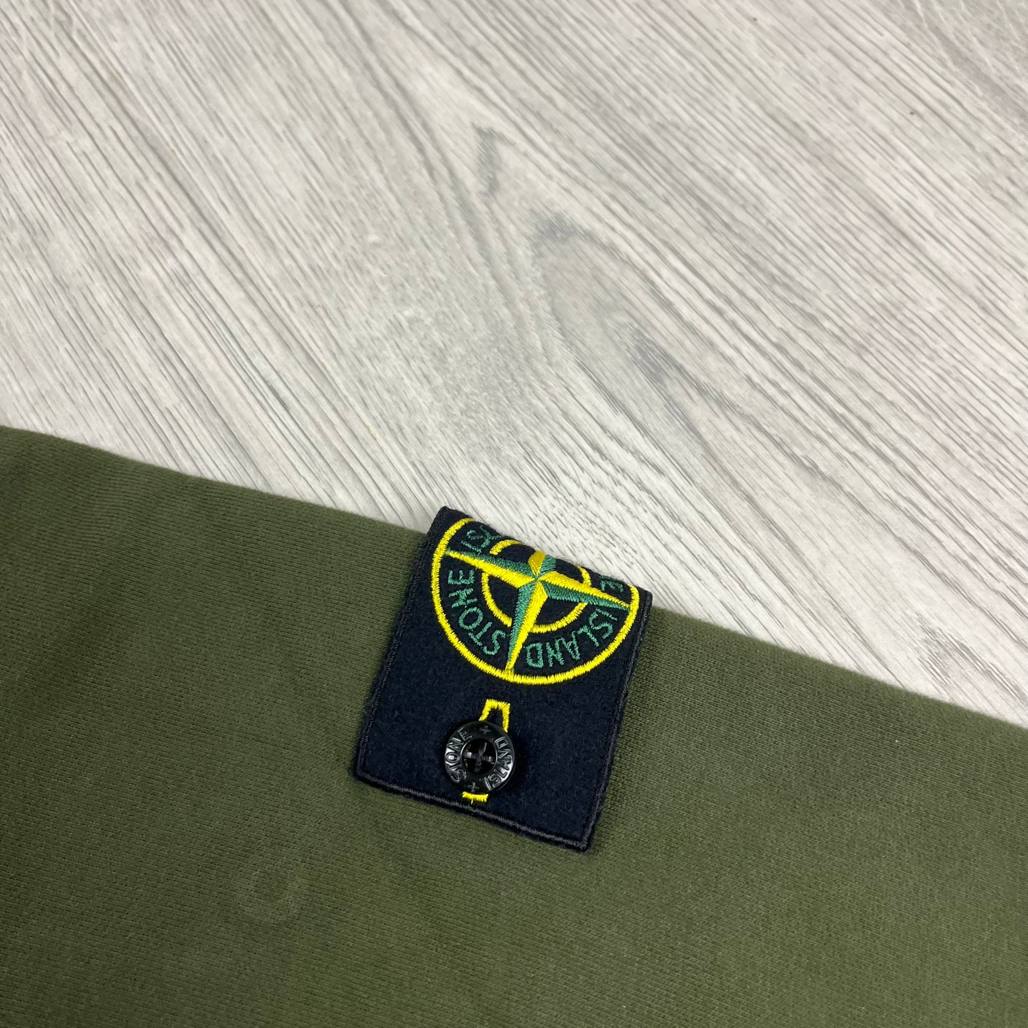 Stone Island Zip Fleece - Olive