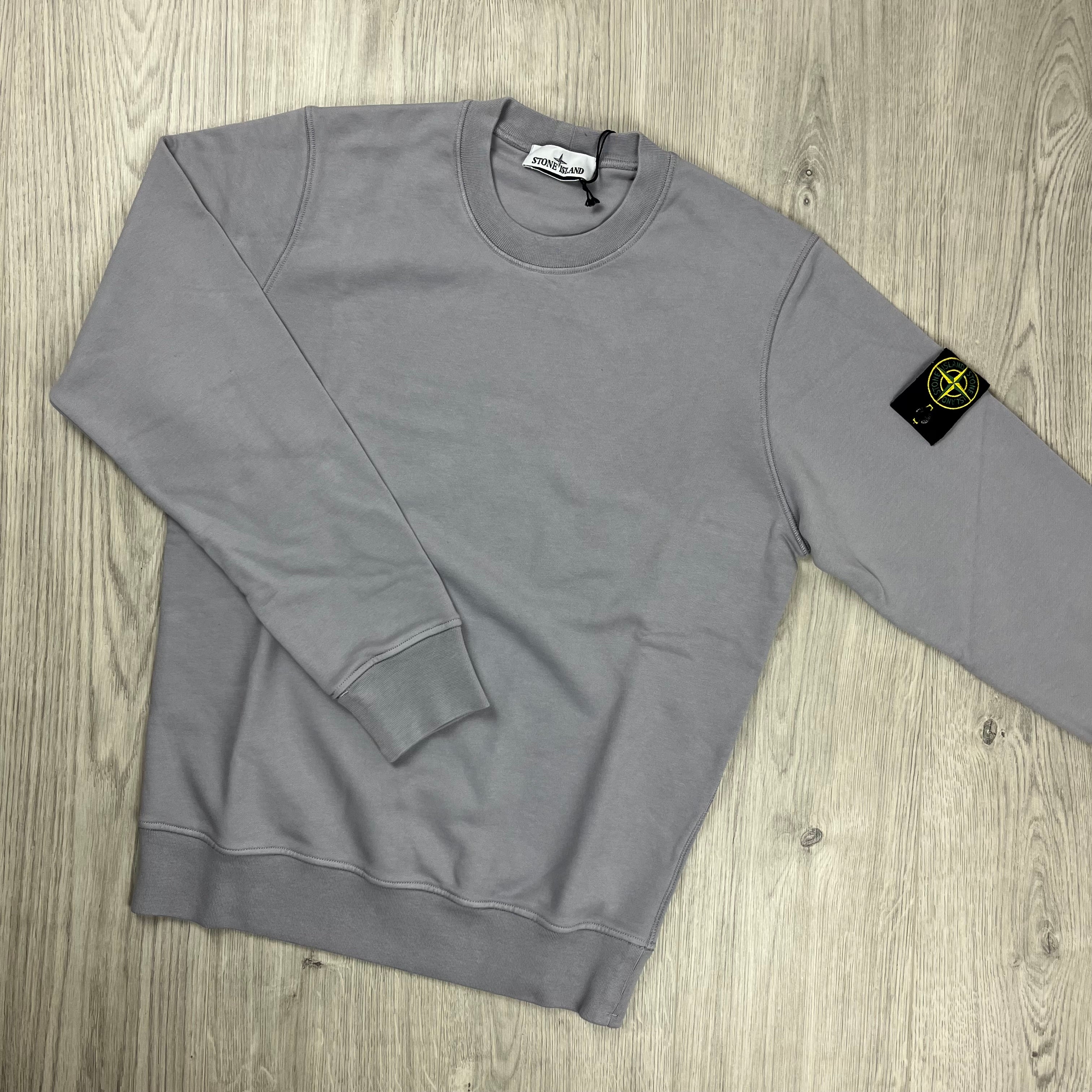 Stone Island Dyed Sweatshirt - Lavender