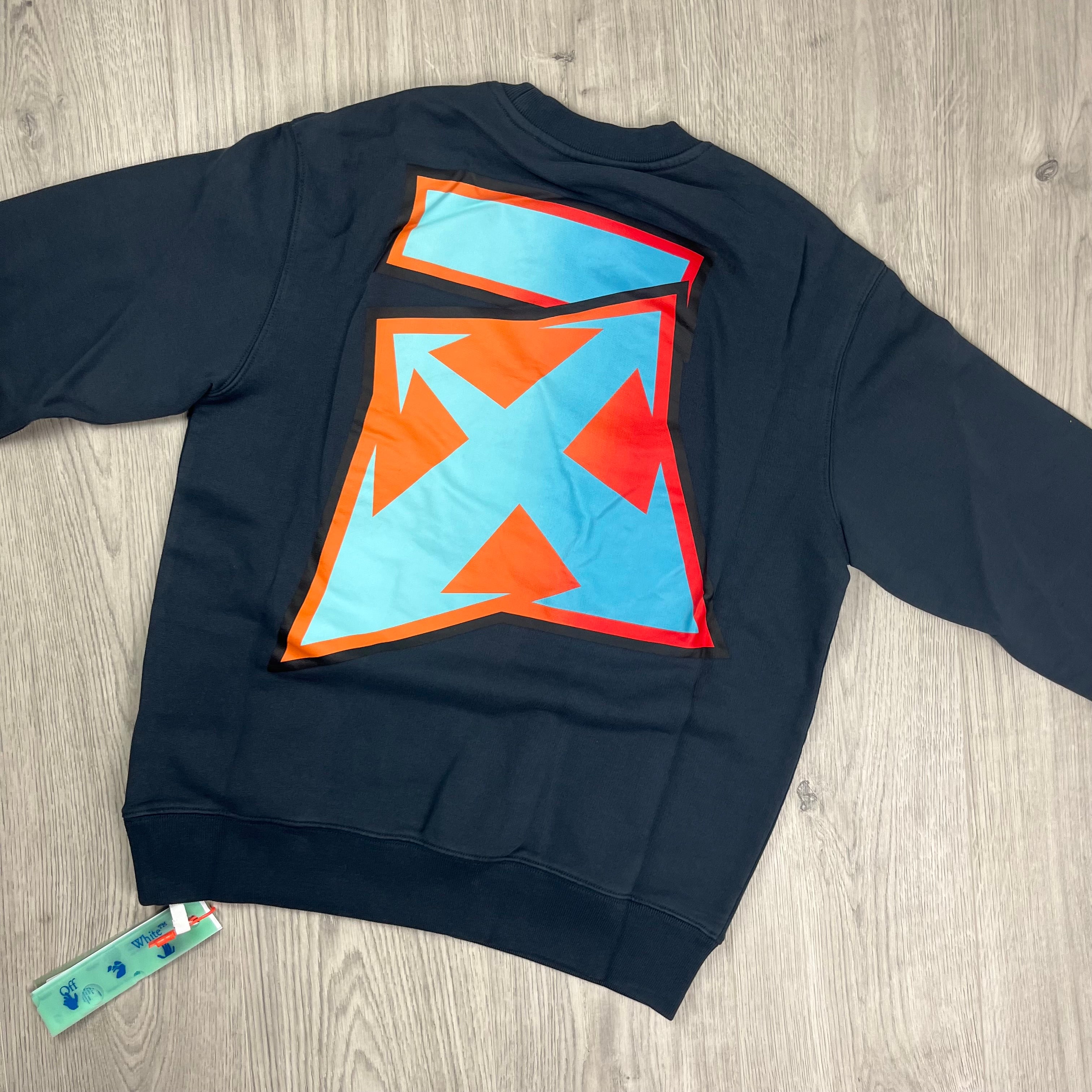 Off-White Thunder Sweatshirt - Navy