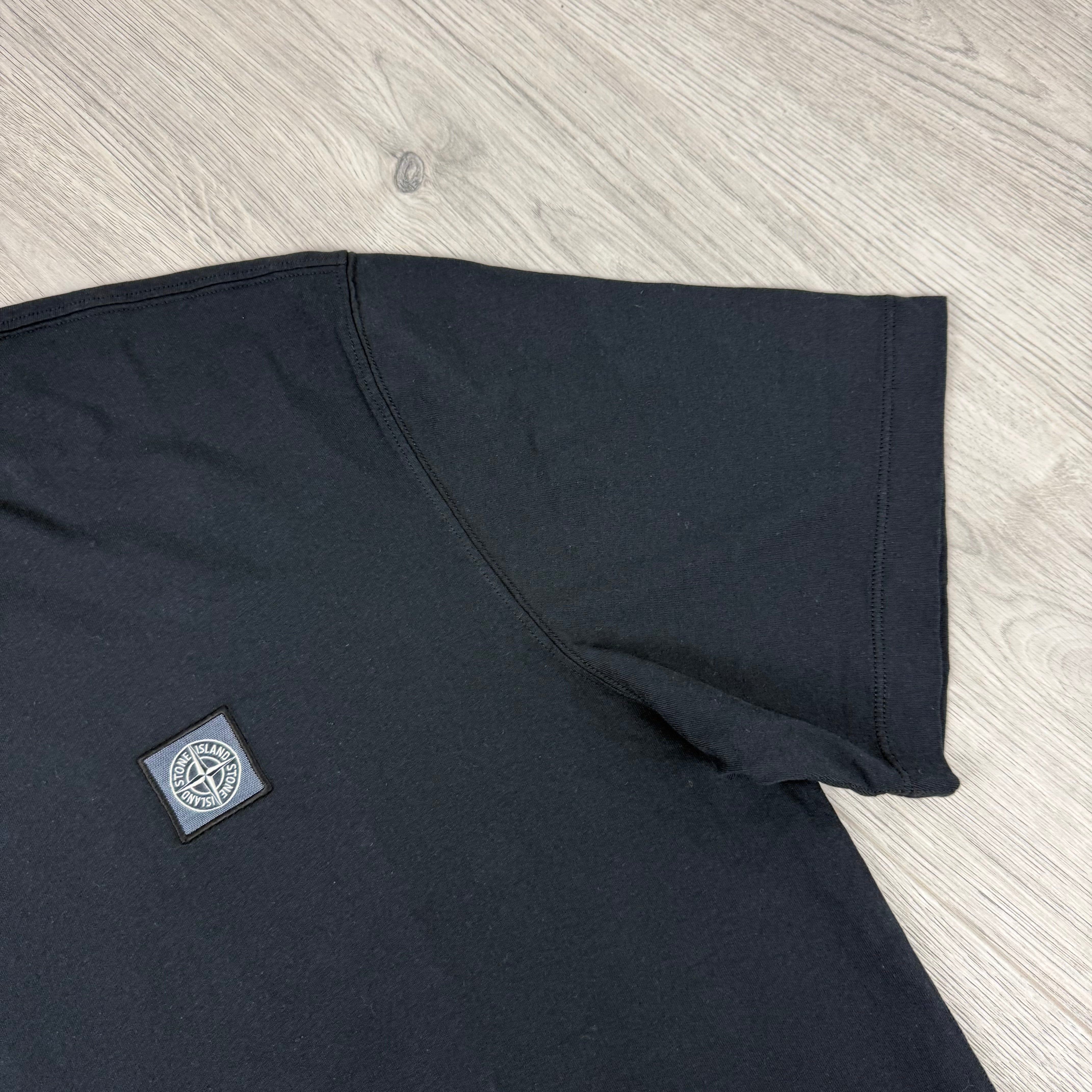 Stone Island Patch T-Shirt - Black