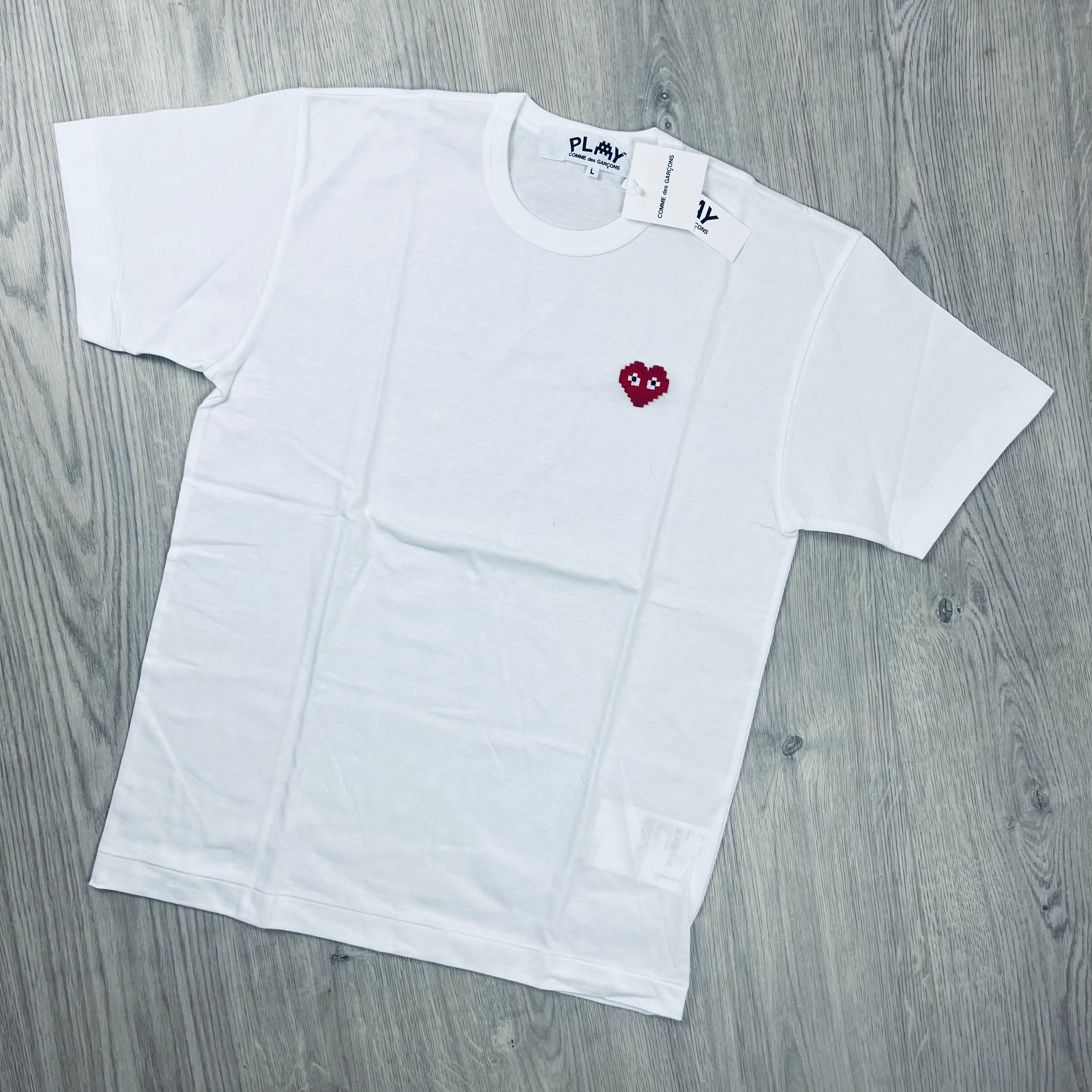 Comme des Garçons PLAY T-Shirt - White