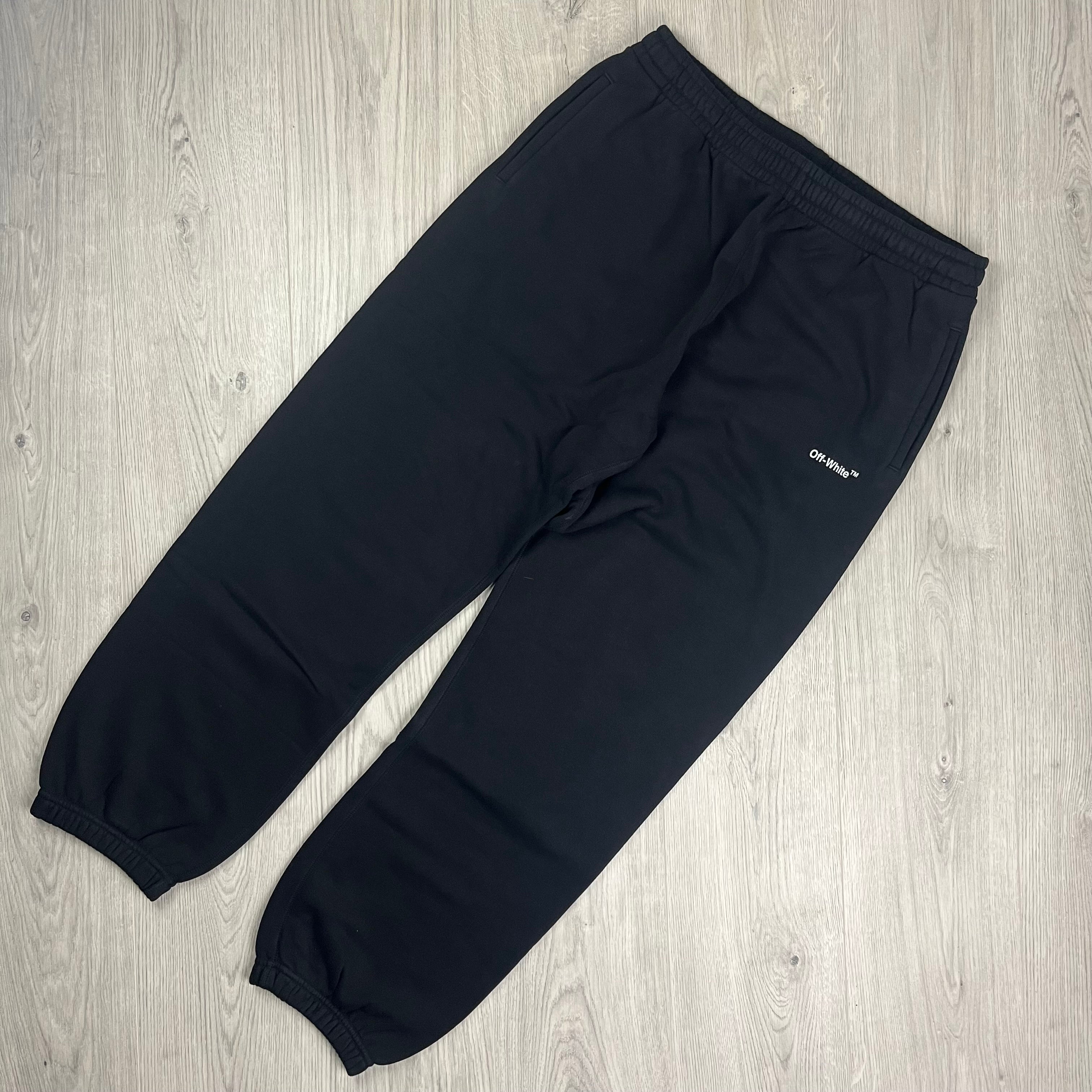 Off-White Helvetica Sweatpants - Black