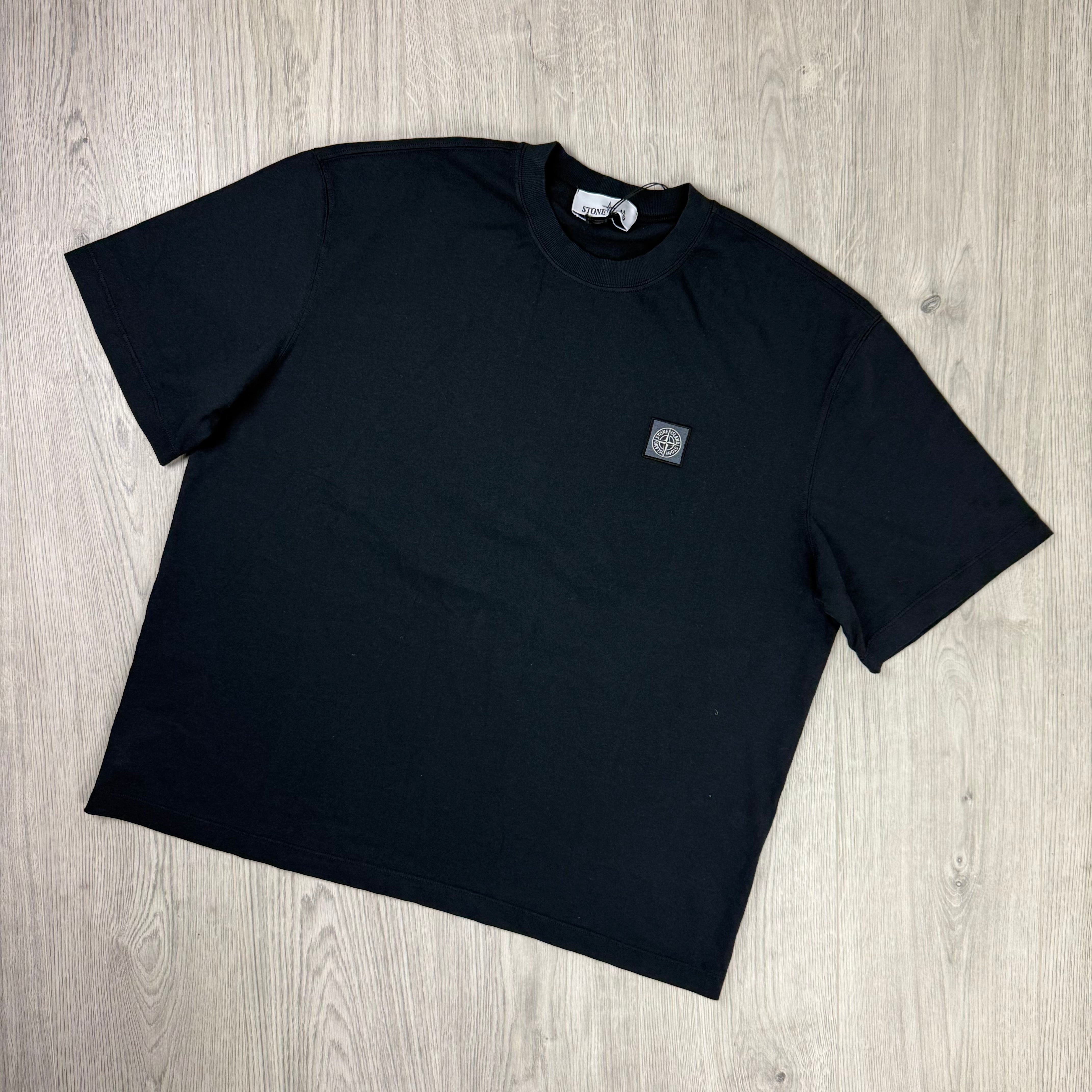 Stone Island Patch T-Shirt - Black