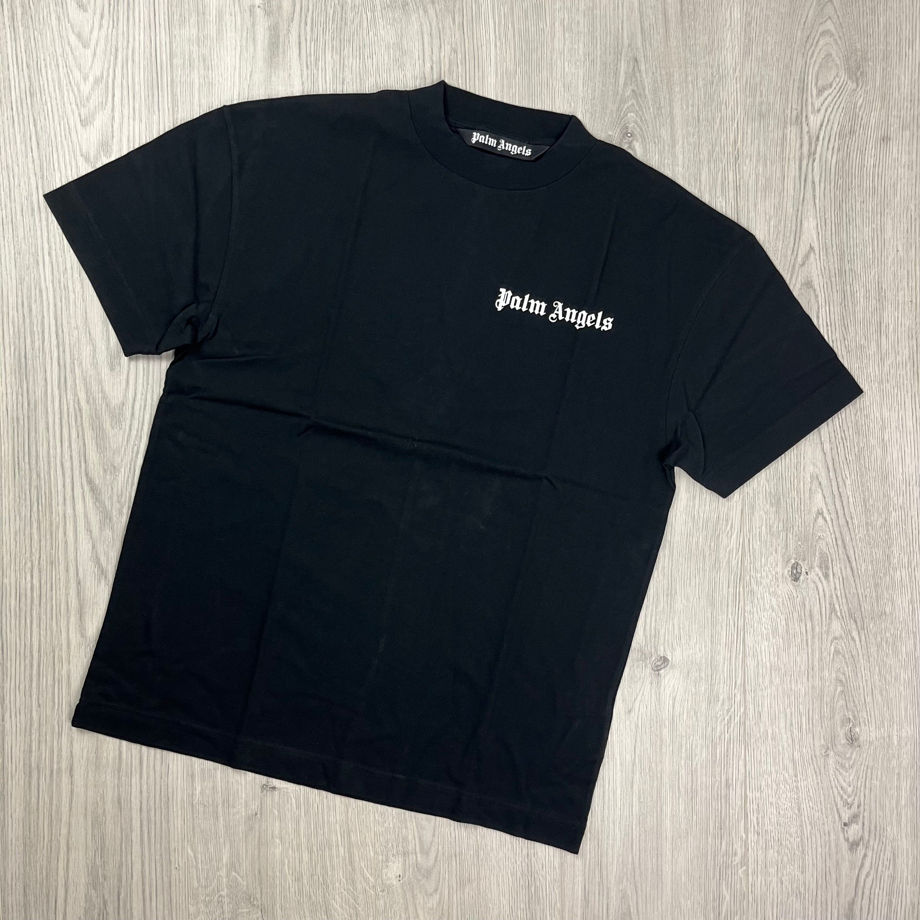 Palm Angels 3-Pack of T-shirts in White, Navy and Black. On sale at Open Attire.