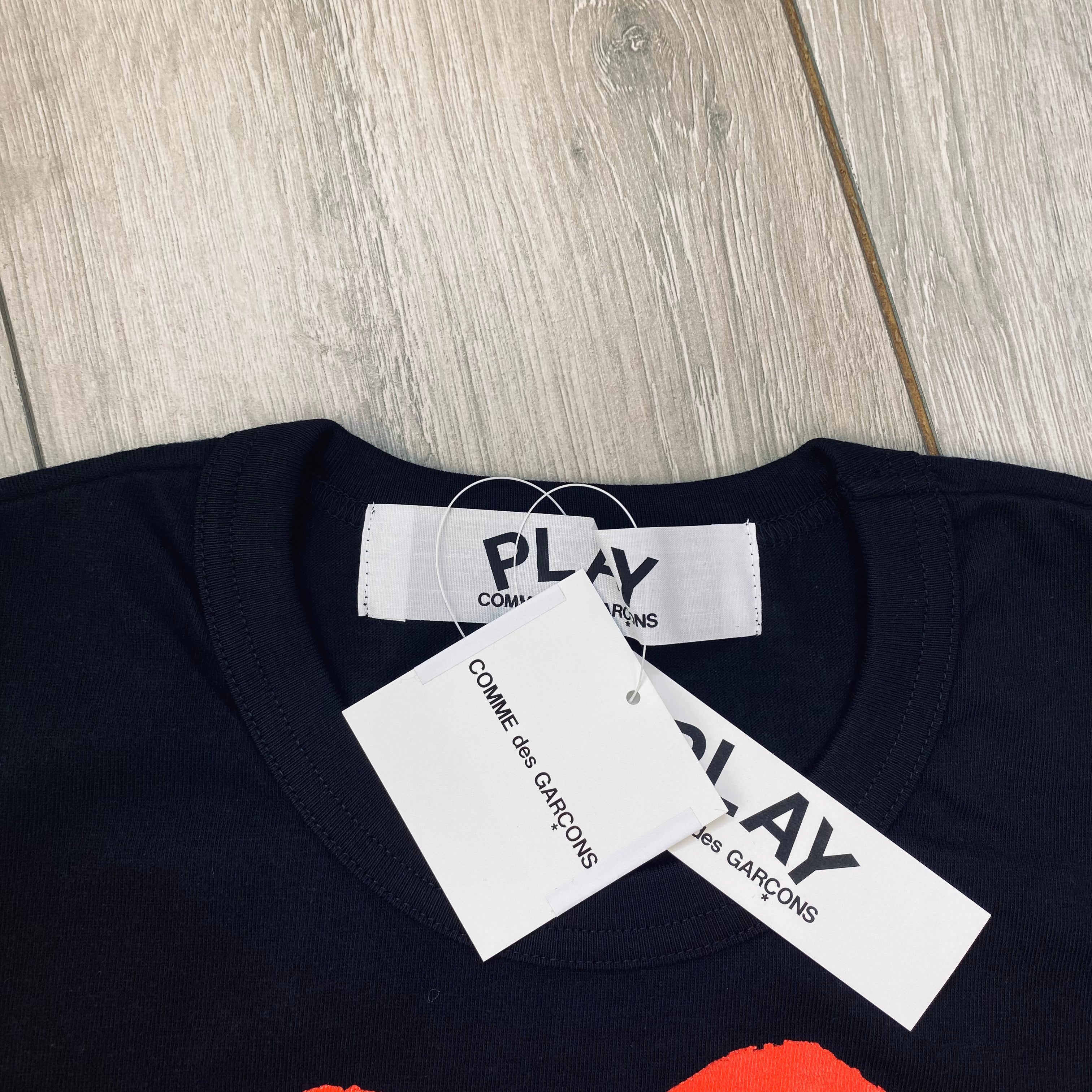 Comme des Garçons PLAY T-Shirt - Black