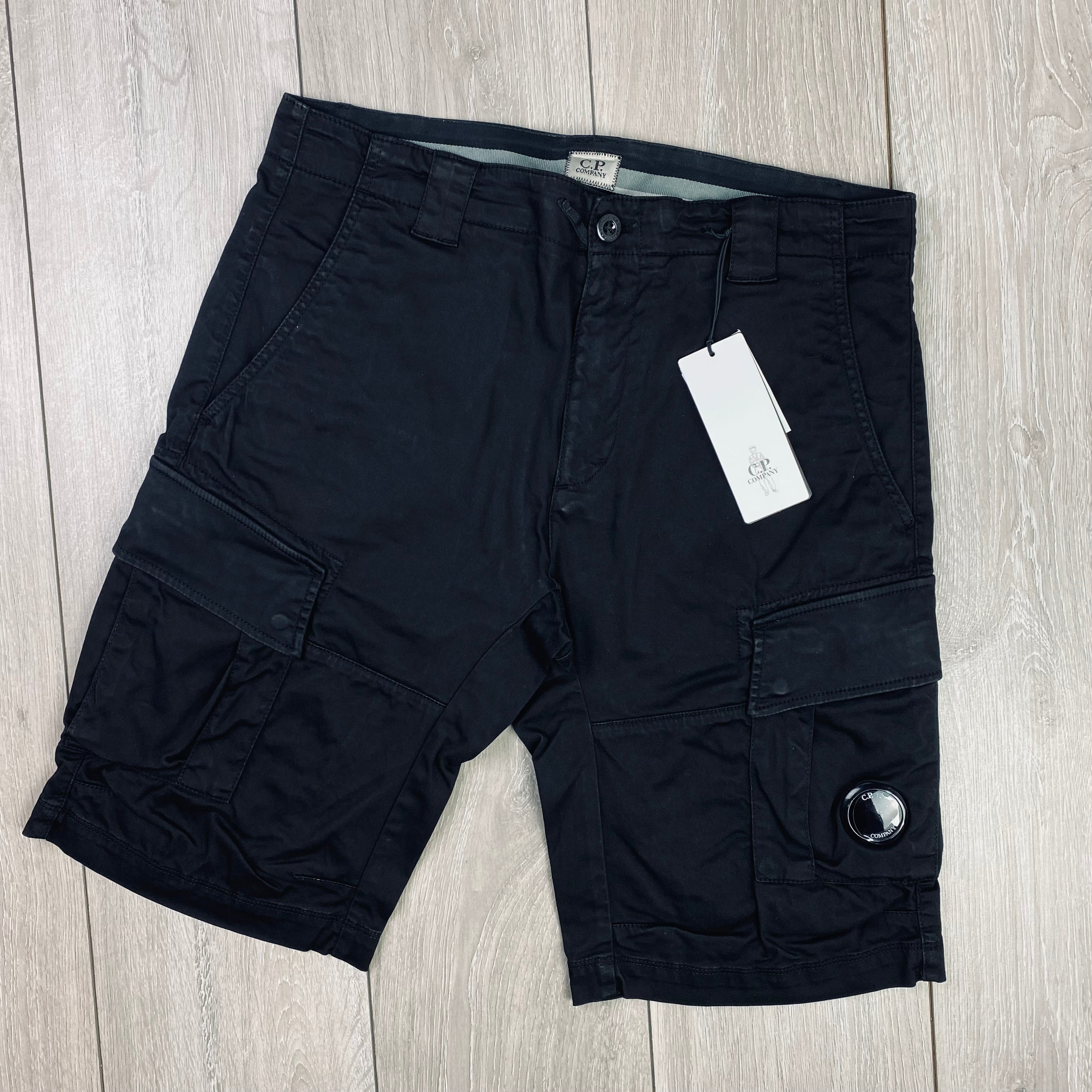 CP Company Cargo Shorts - Black