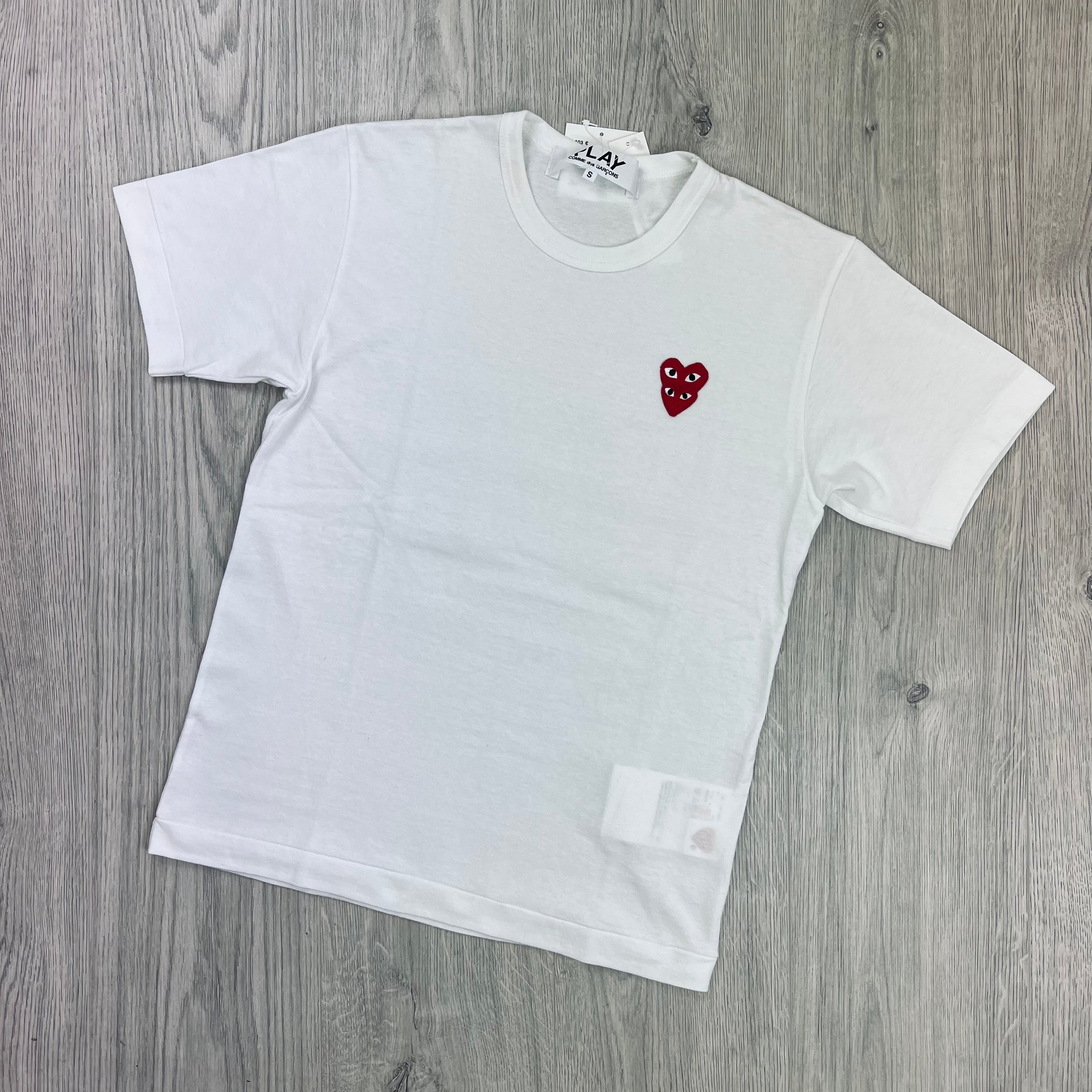 Comme des Garçons PLAY T-Shirt - White