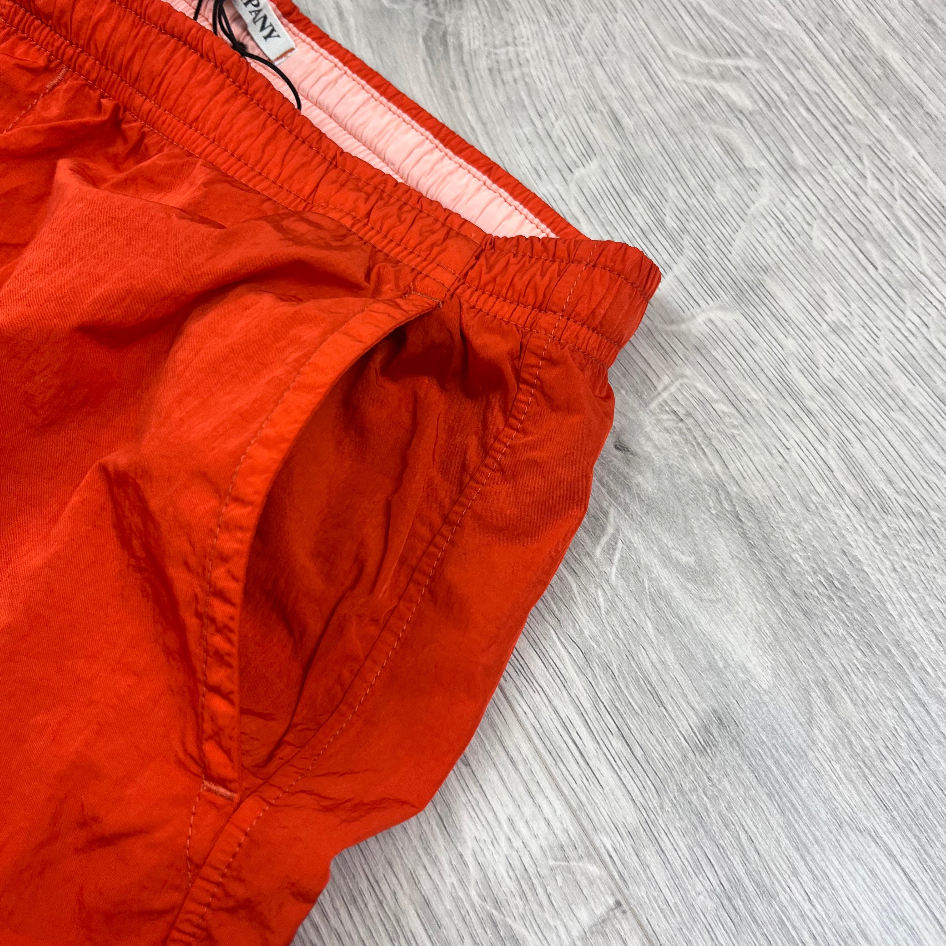 CP Company Chrome Swim Shorts - Pumpkin