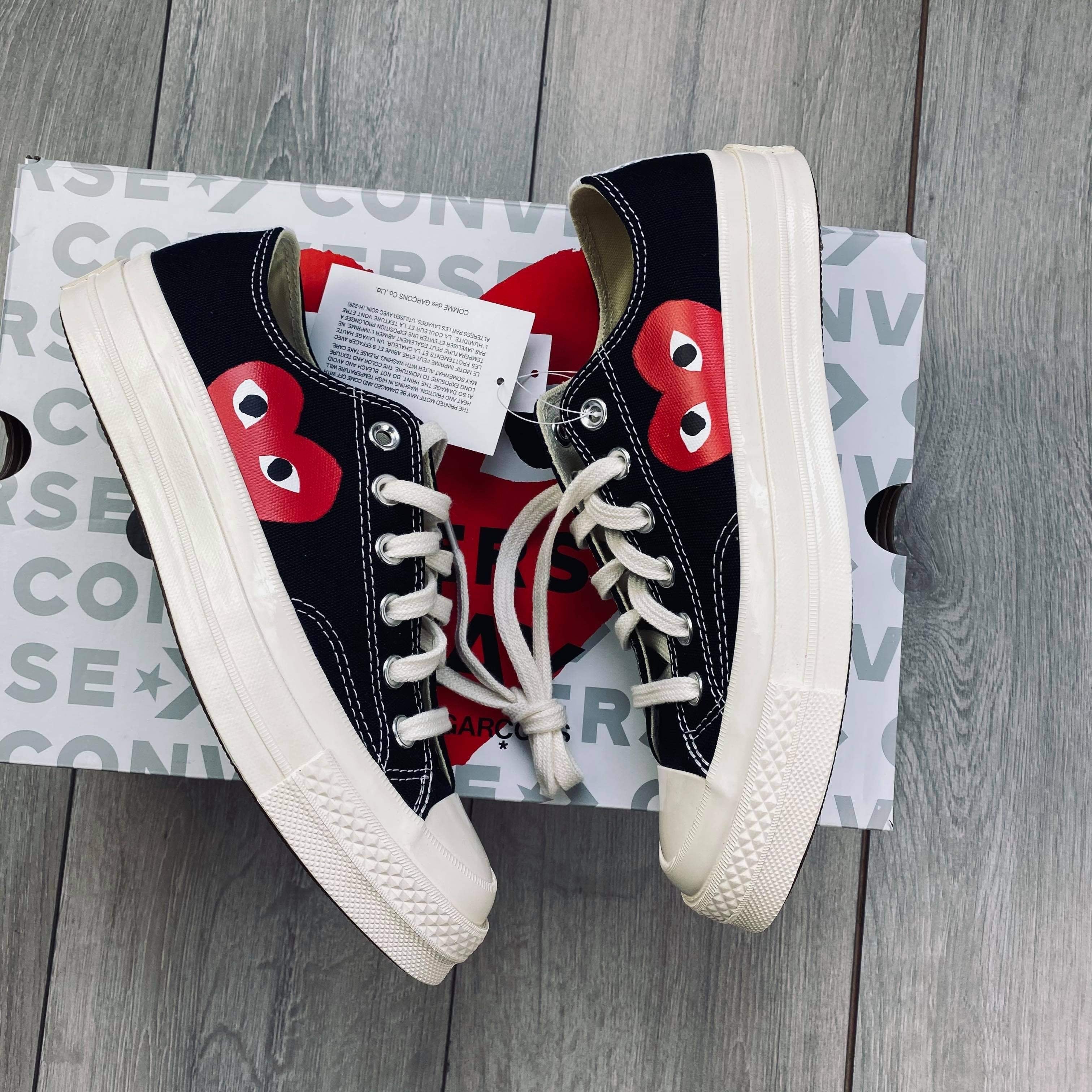 Comme des Garçons Converse Sneakers - Black