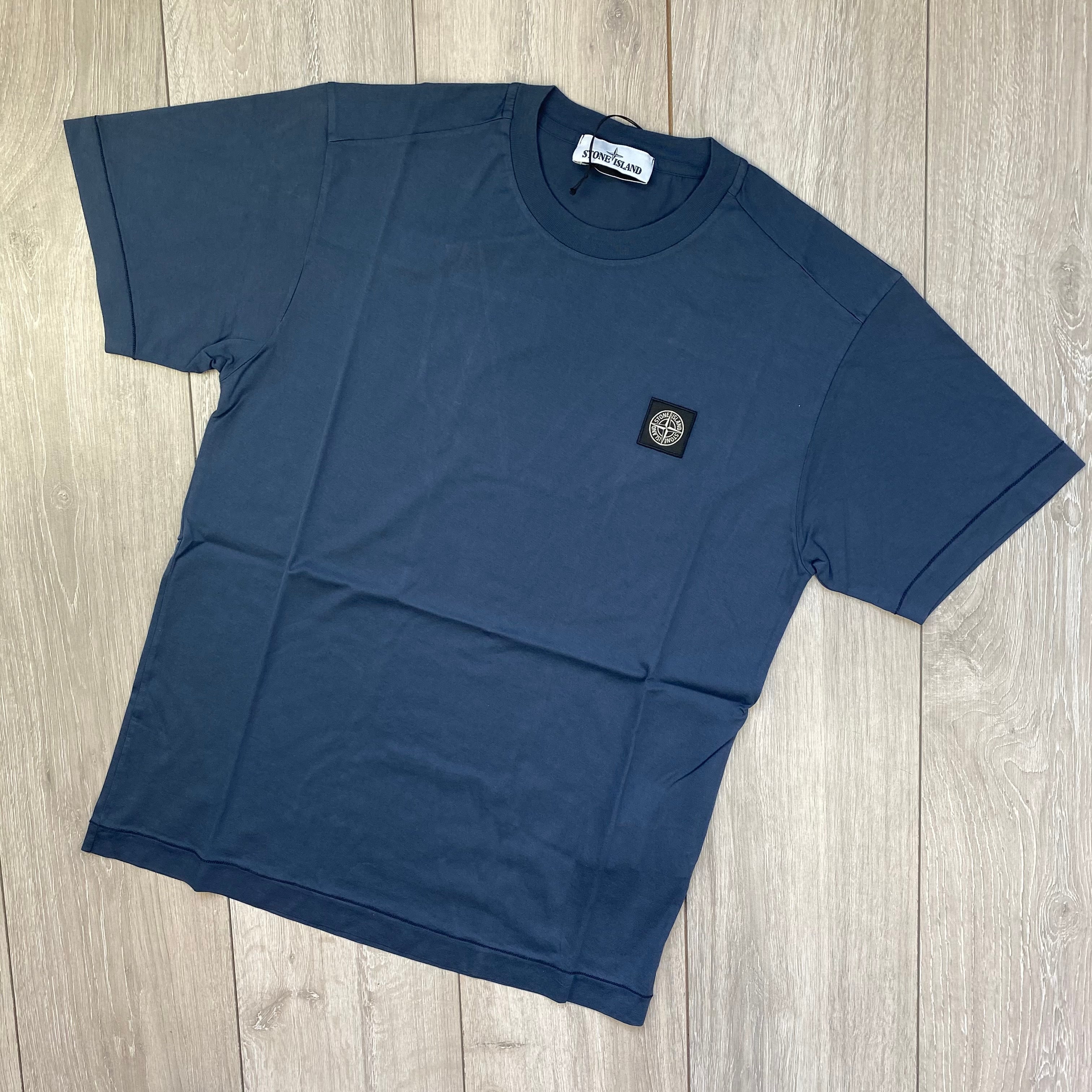 Stone Island Patch T-Shirt - Blue