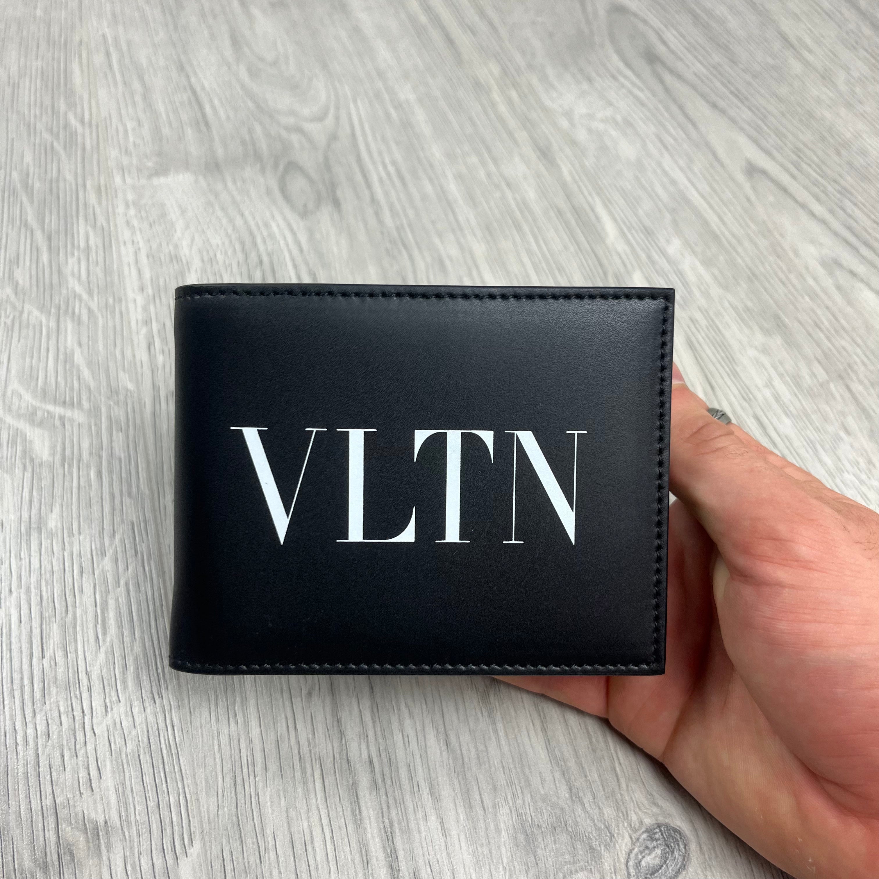 Valentino Leather Wallet - Black