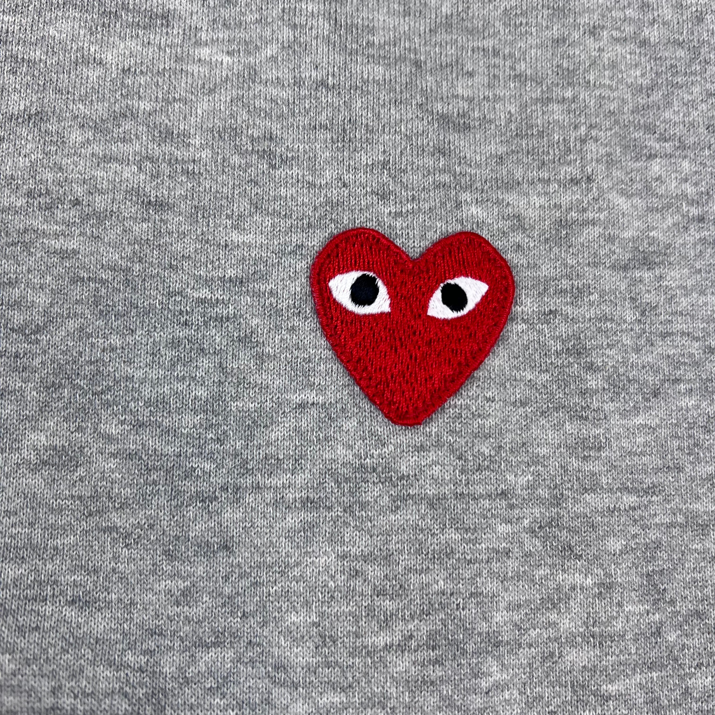 Comme des Garçons PLAY Hoodie - Grey