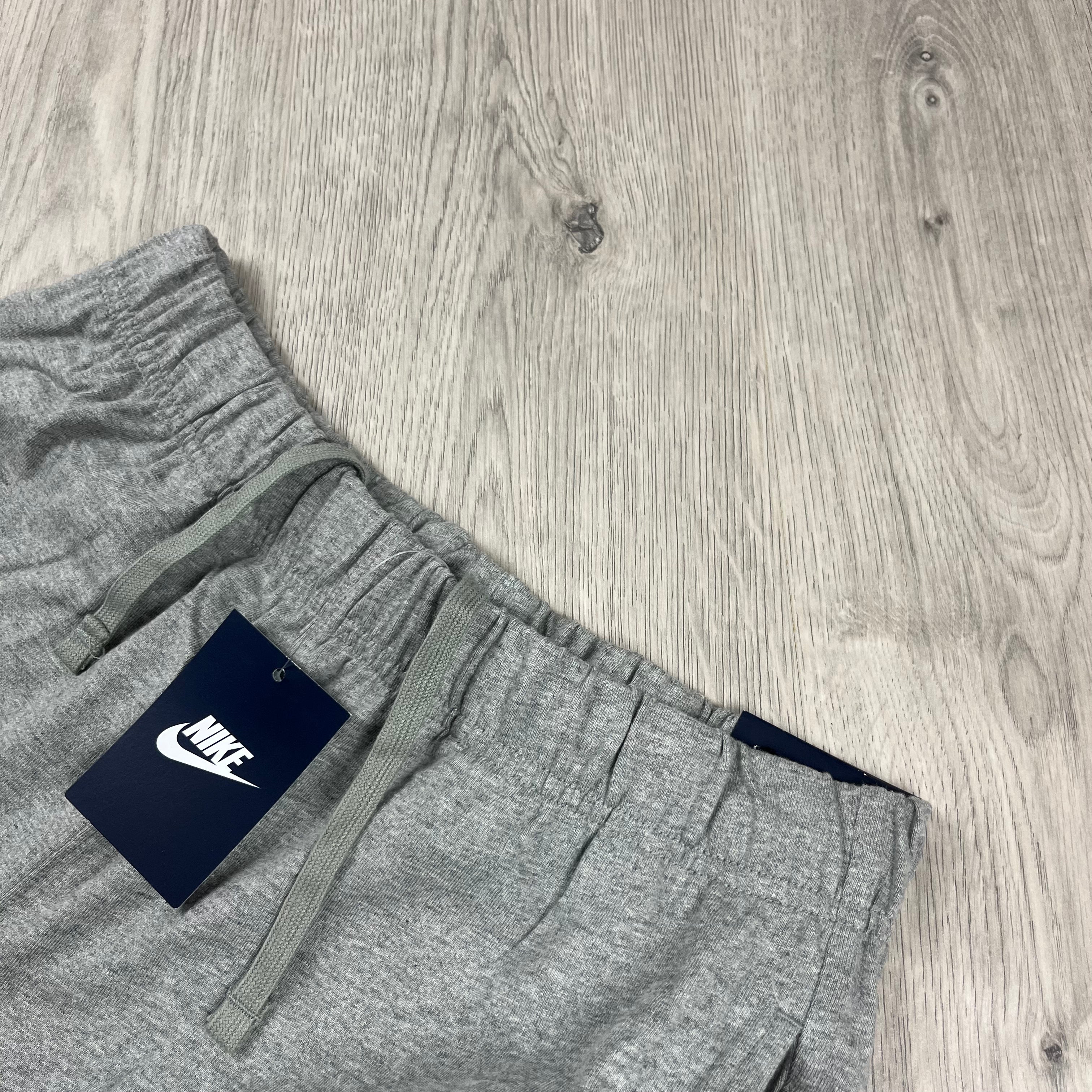 Nike Swoosh Jersey Shorts - Grey