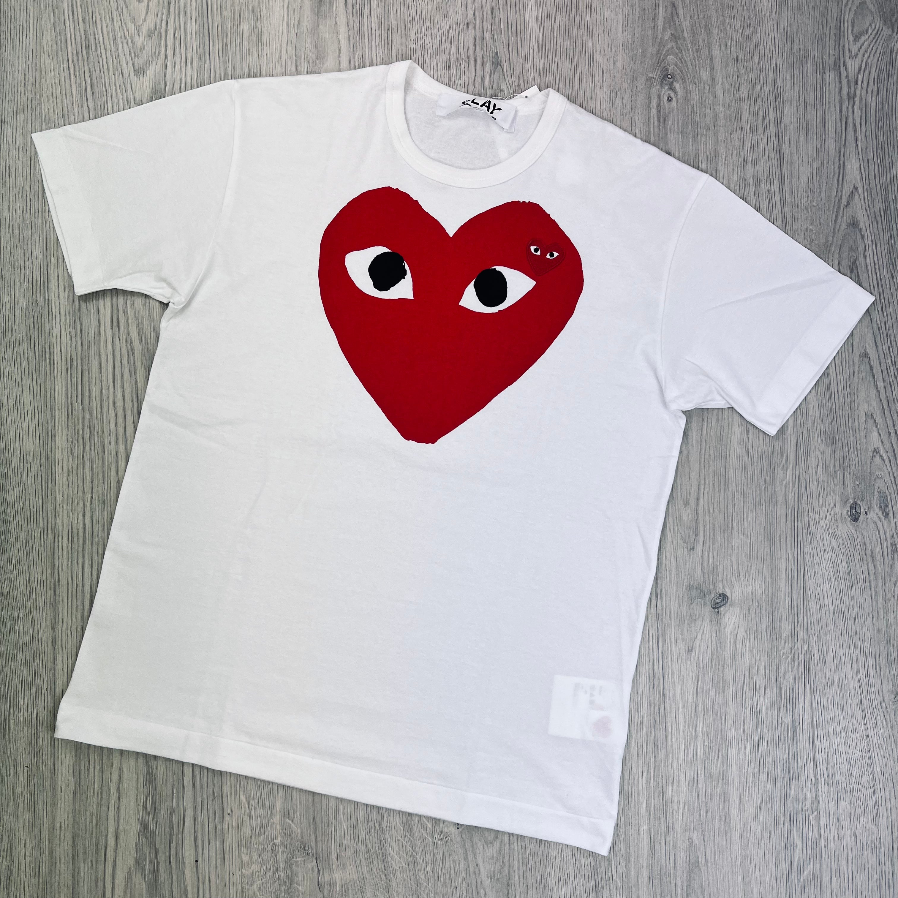 Comme des Garçons PLAY T-Shirt - White