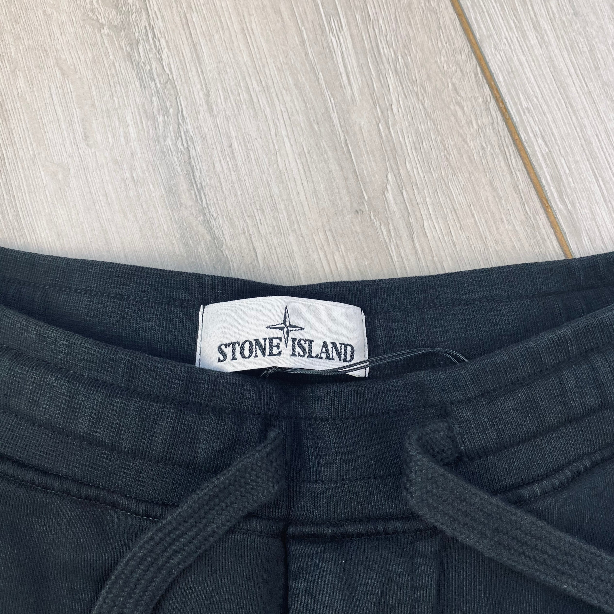 Stone Island Jersey Shorts - Black