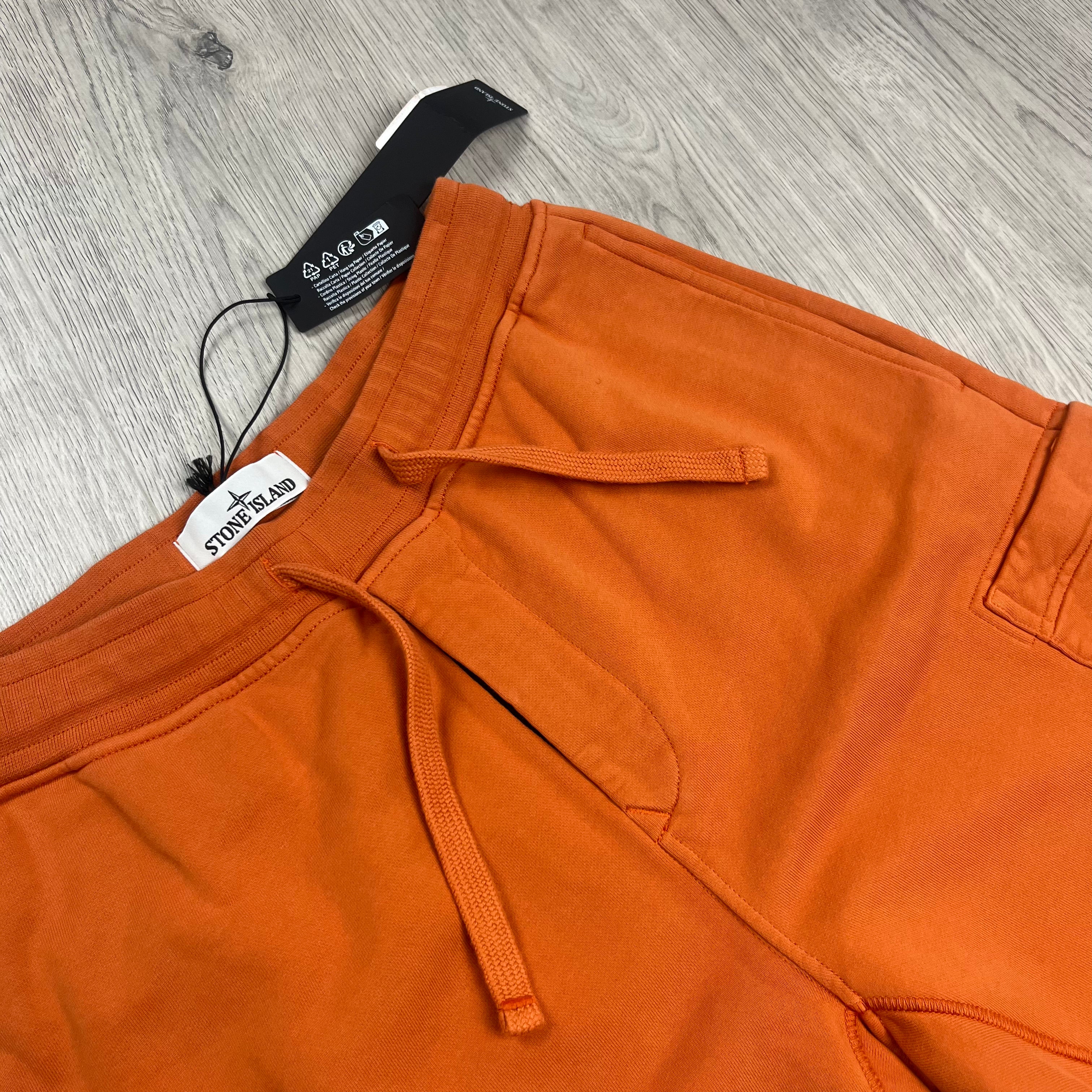 Stone Island Dyed Jersey Shorts - Sienna