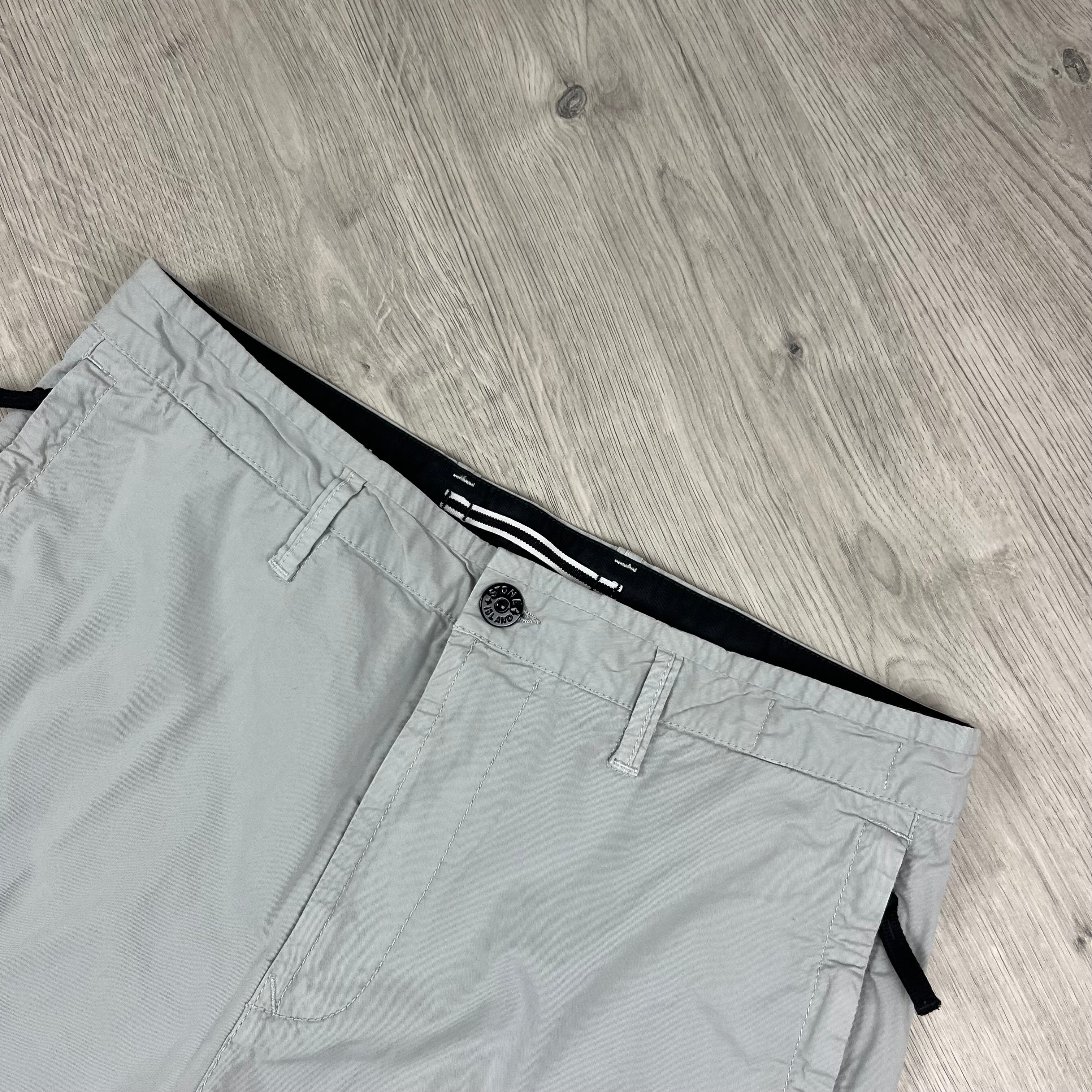 Stone Island Cargo Trousers in Grey. On sale at Open Attire.