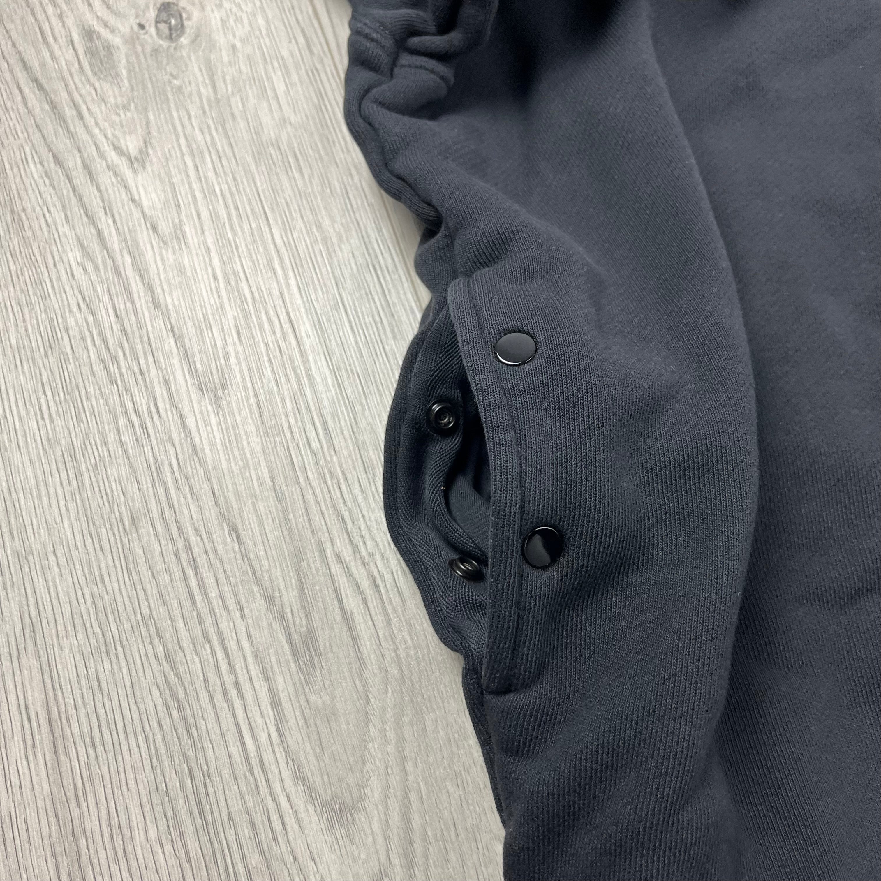 Stone Island 'OLD' Dye Sweatshirt in Black. On sale at Open Attire.