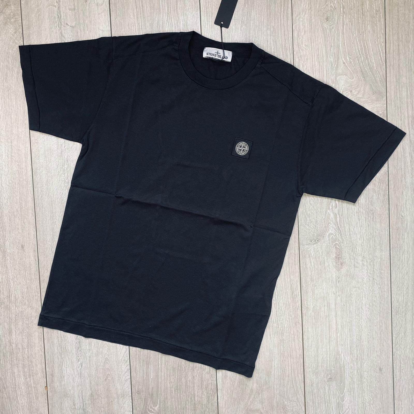 Stone Island Patch T-Shirt - Black