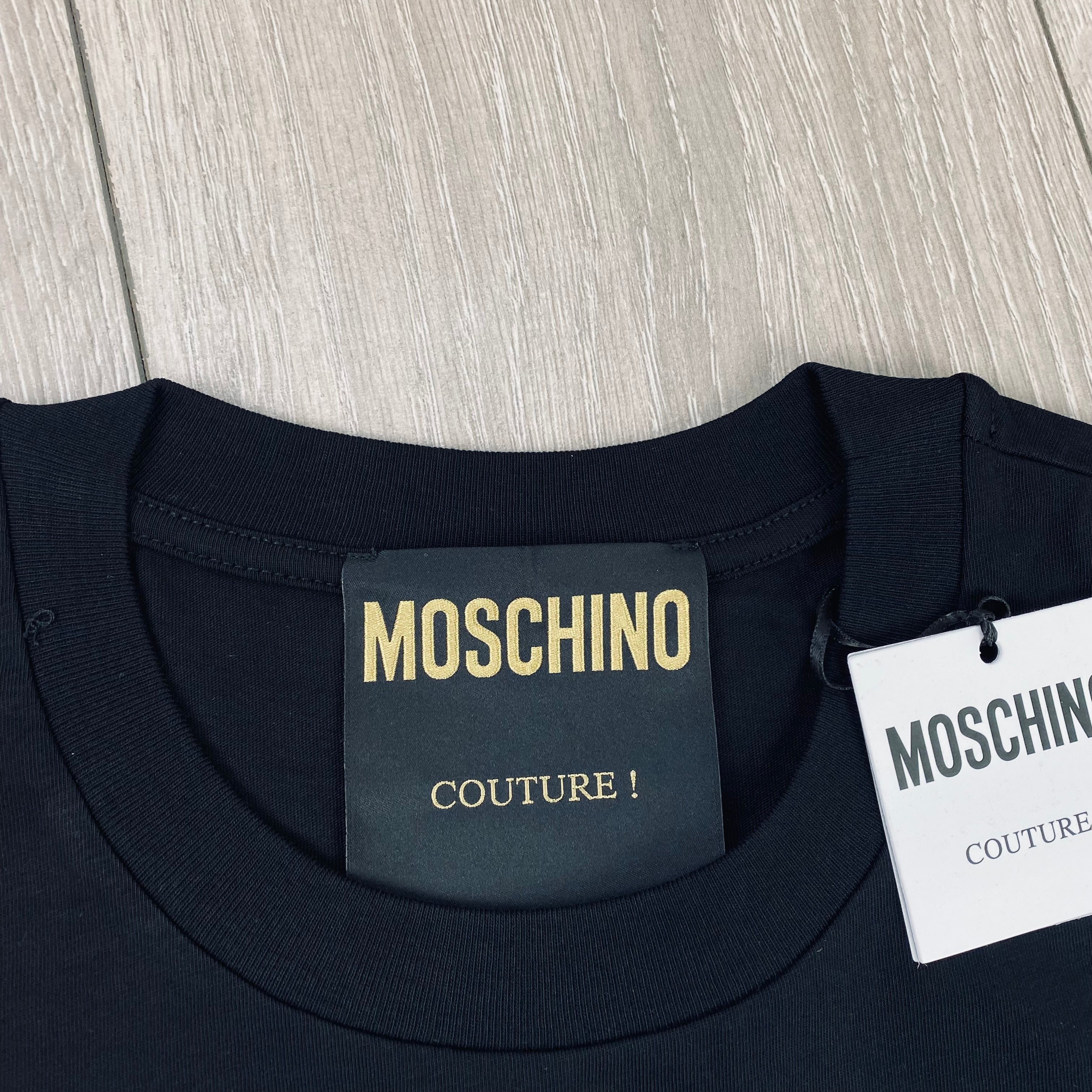 Moschino Printed T-Shirt - Black