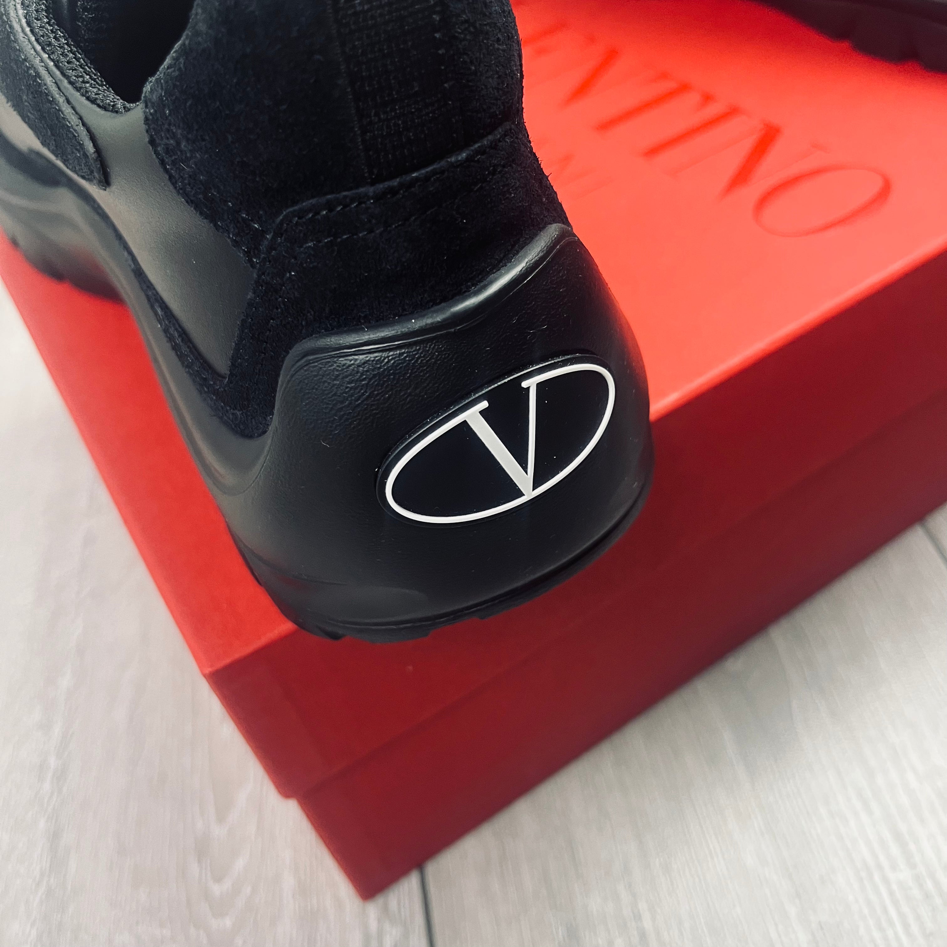 Valentino Gumboy Sneakers - Black