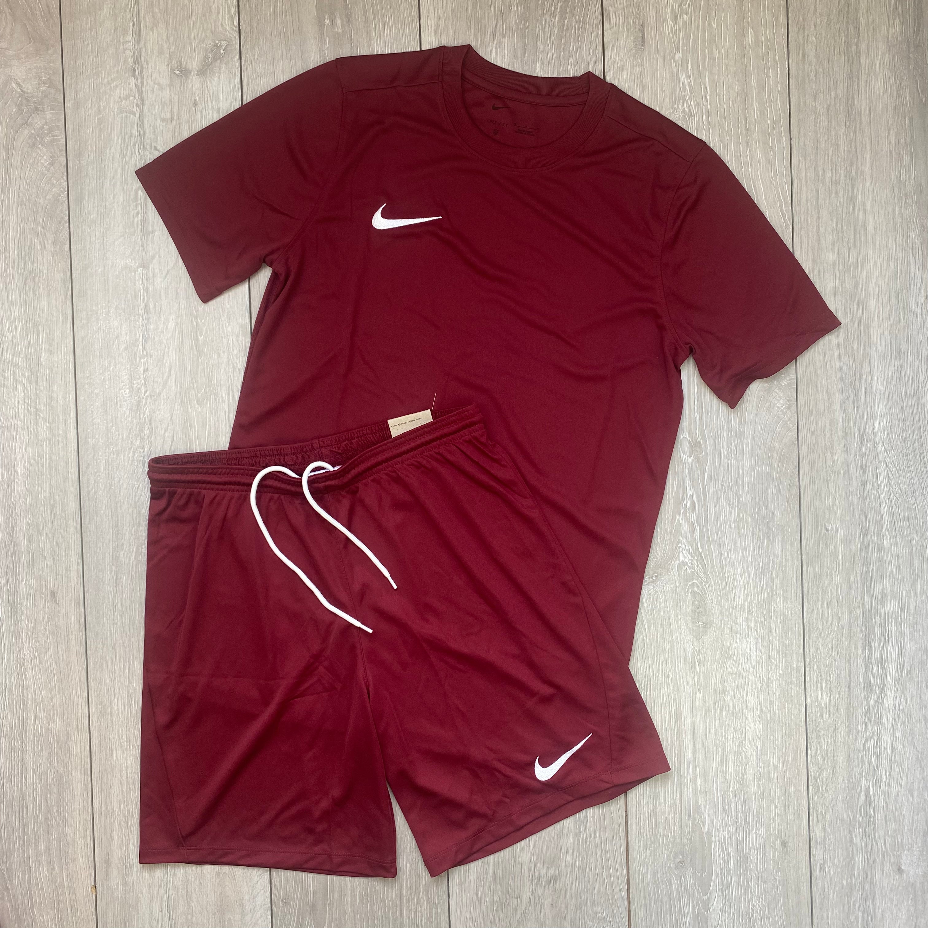 Nike Dri-Fit Set - Maroon