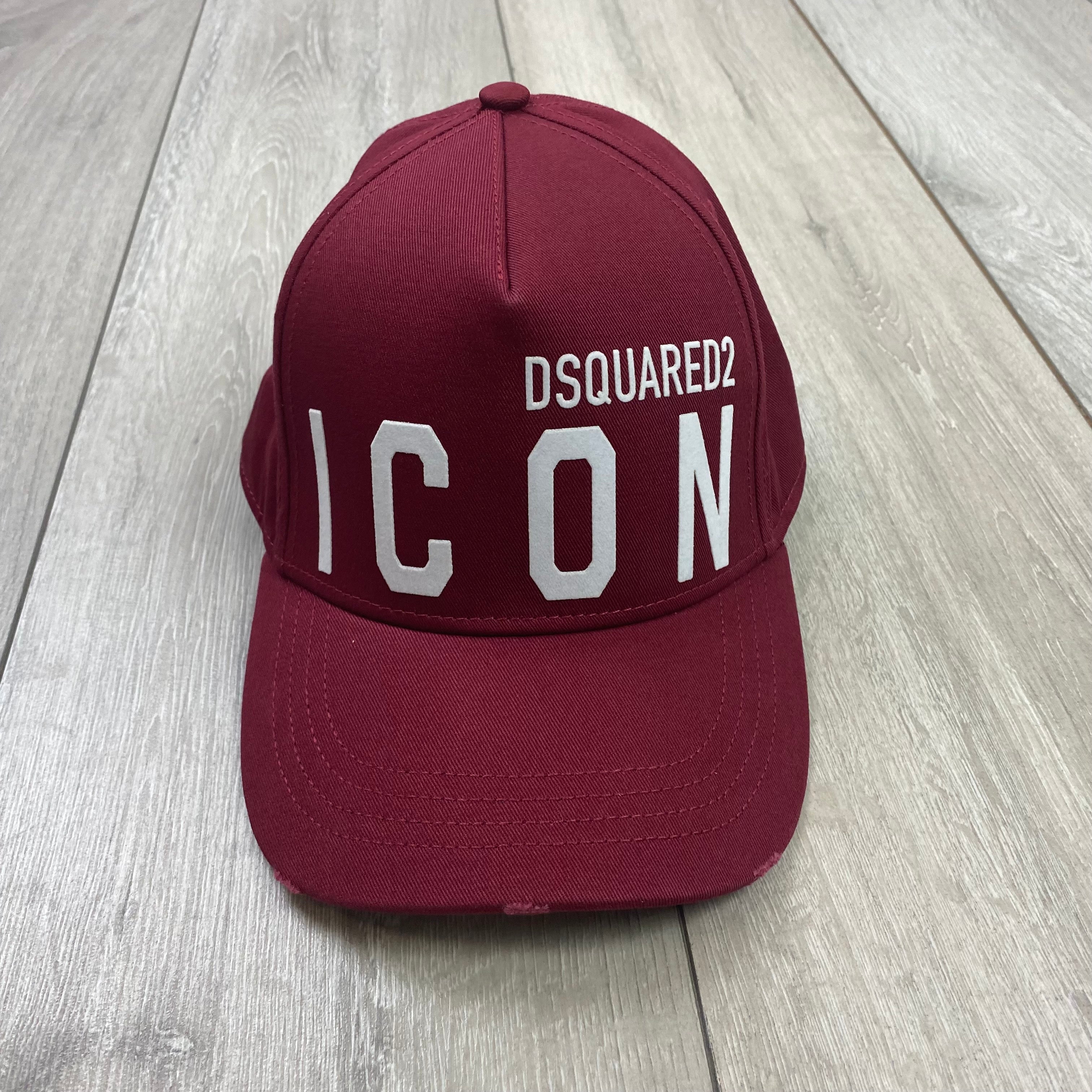 DSQUARED2 ICON Baseball Cap - Maroon