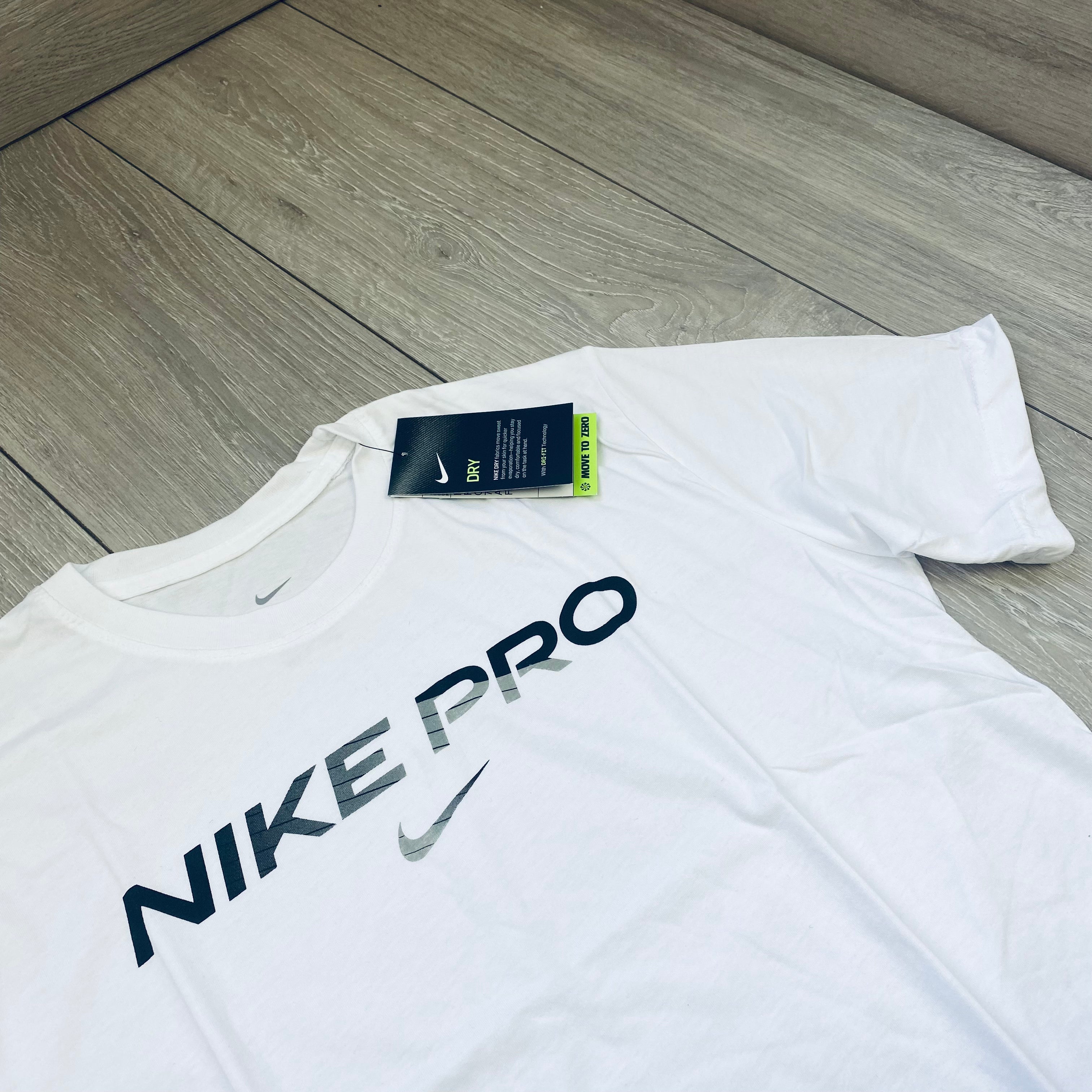 Nike Pro T-Shirt - White