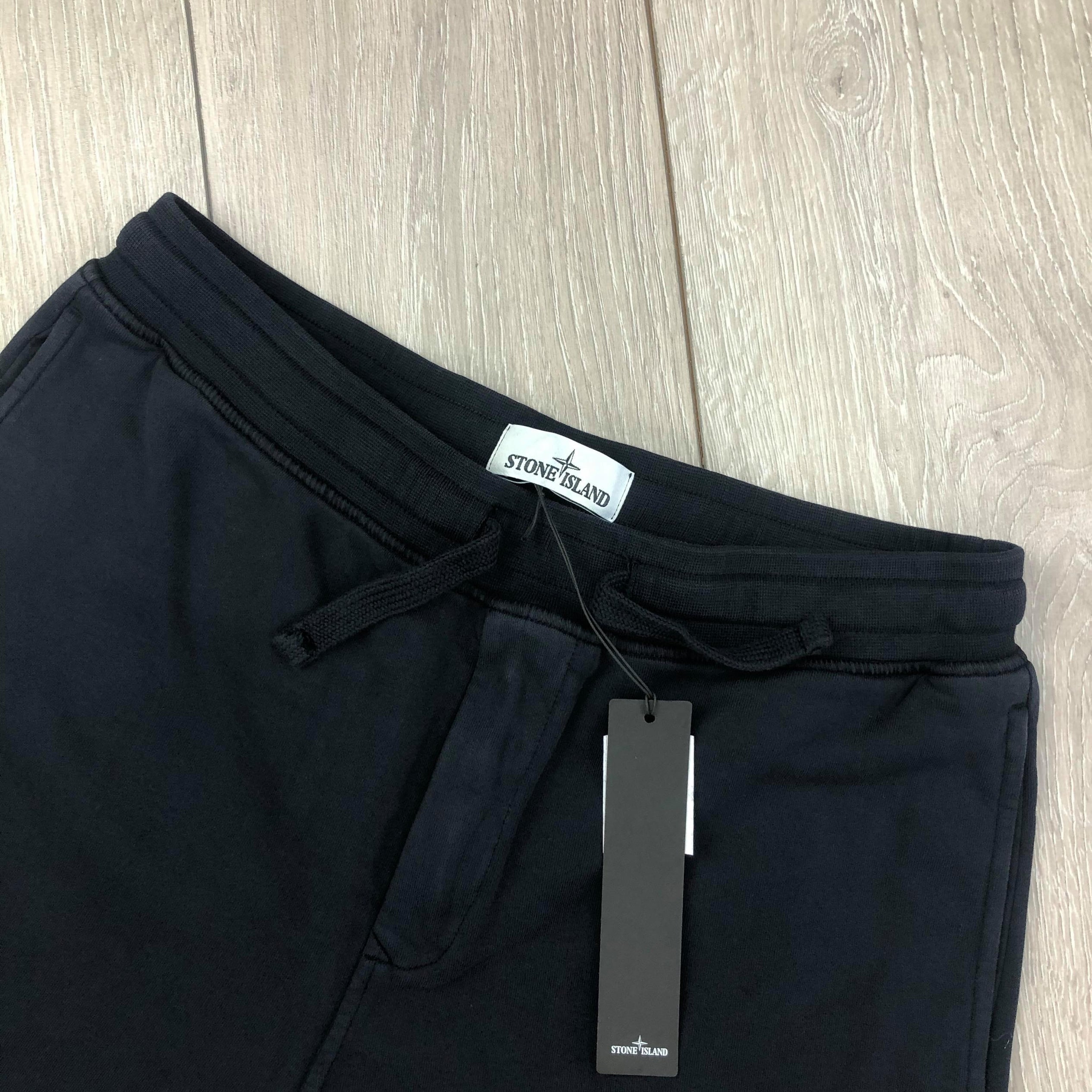 Stone Island Dyed Jersey Shorts - Navy