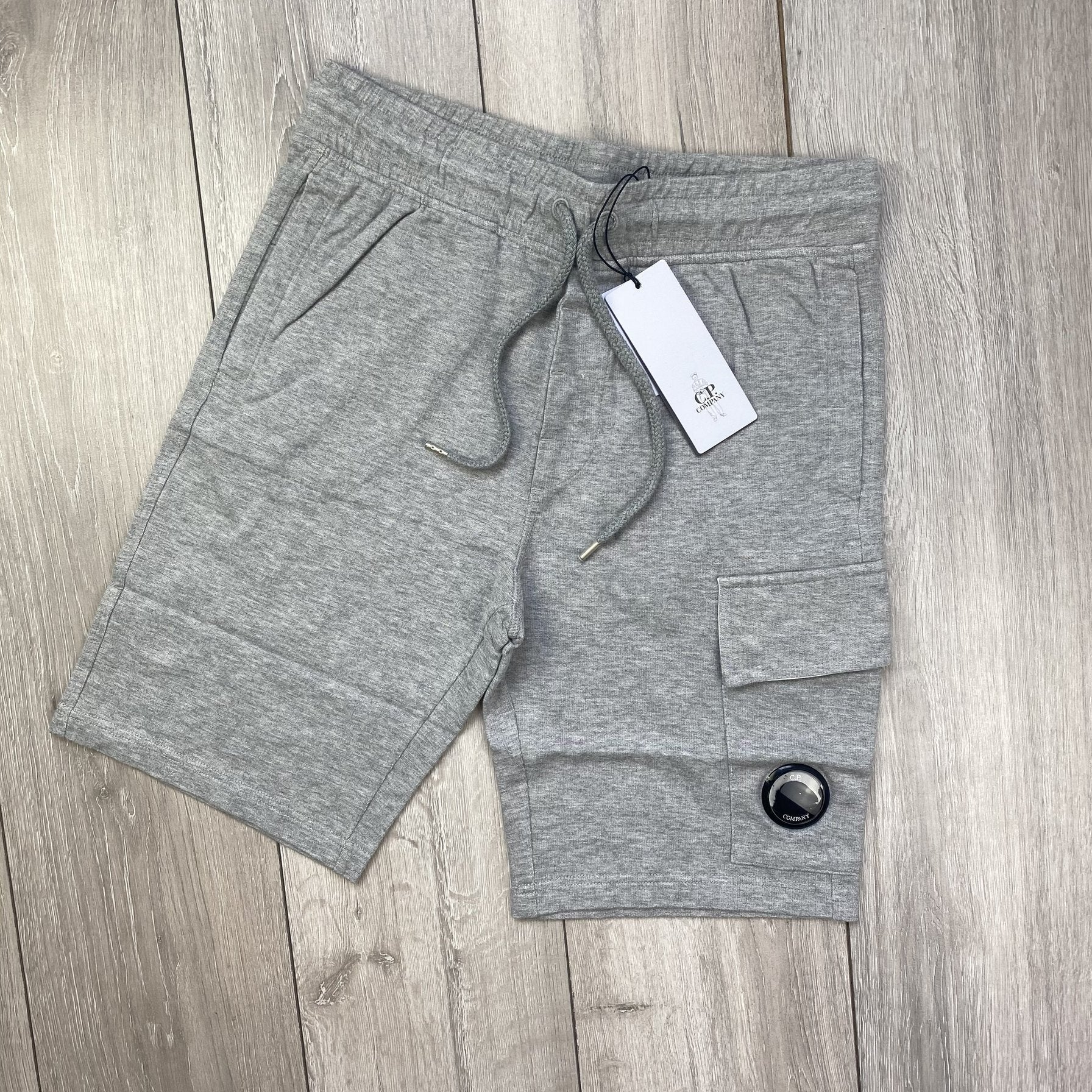 CP Company Jersey Shorts - Grey